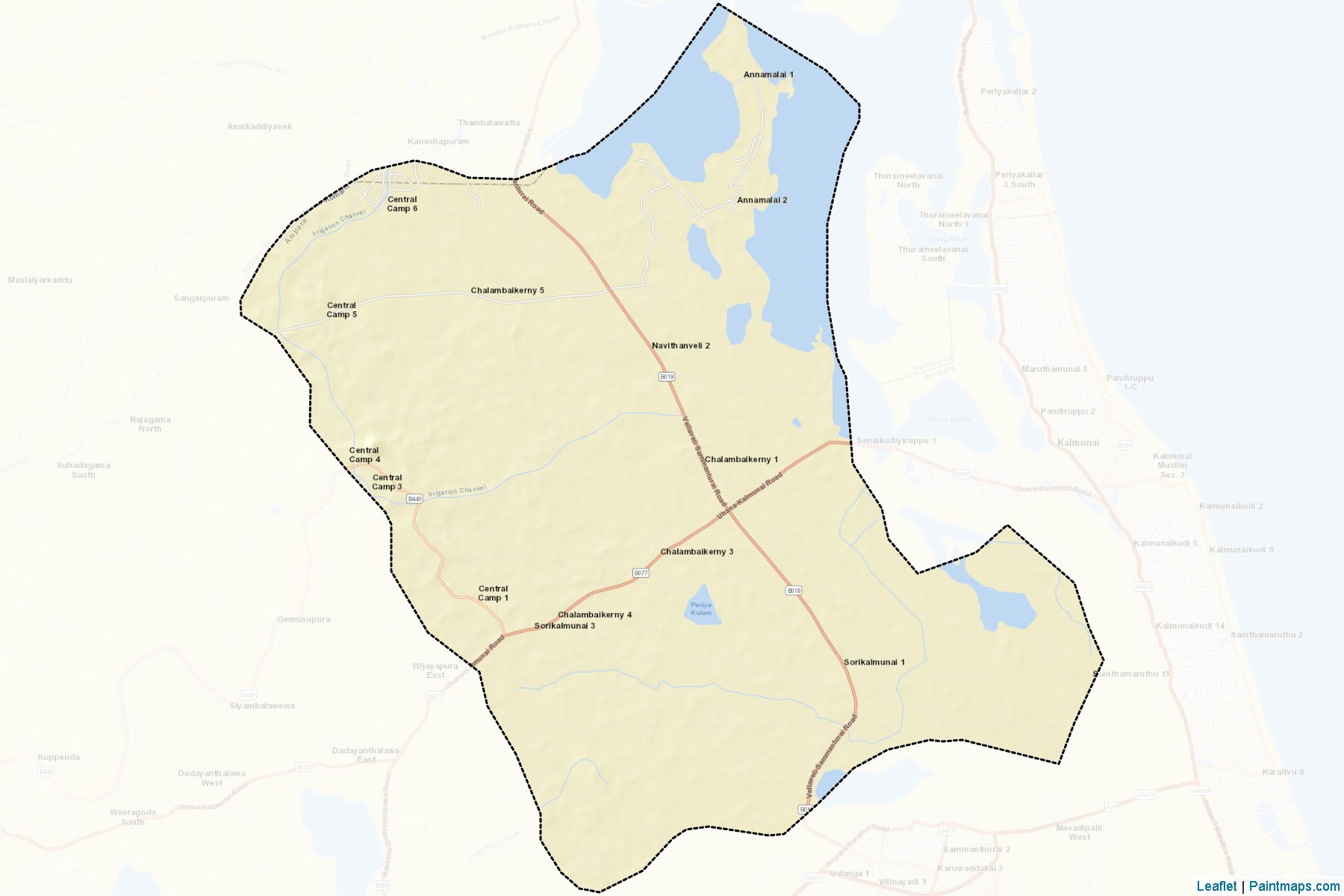 Navithanveli (Ampara) Map Cropping Samples-2