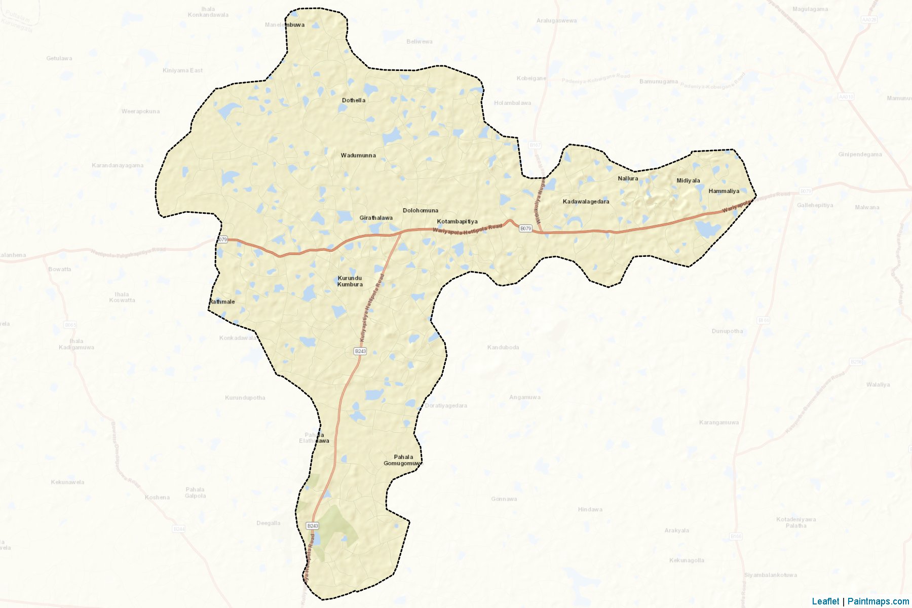 Panduwasnuwara (Kurunegala) Map Cropping Samples-2