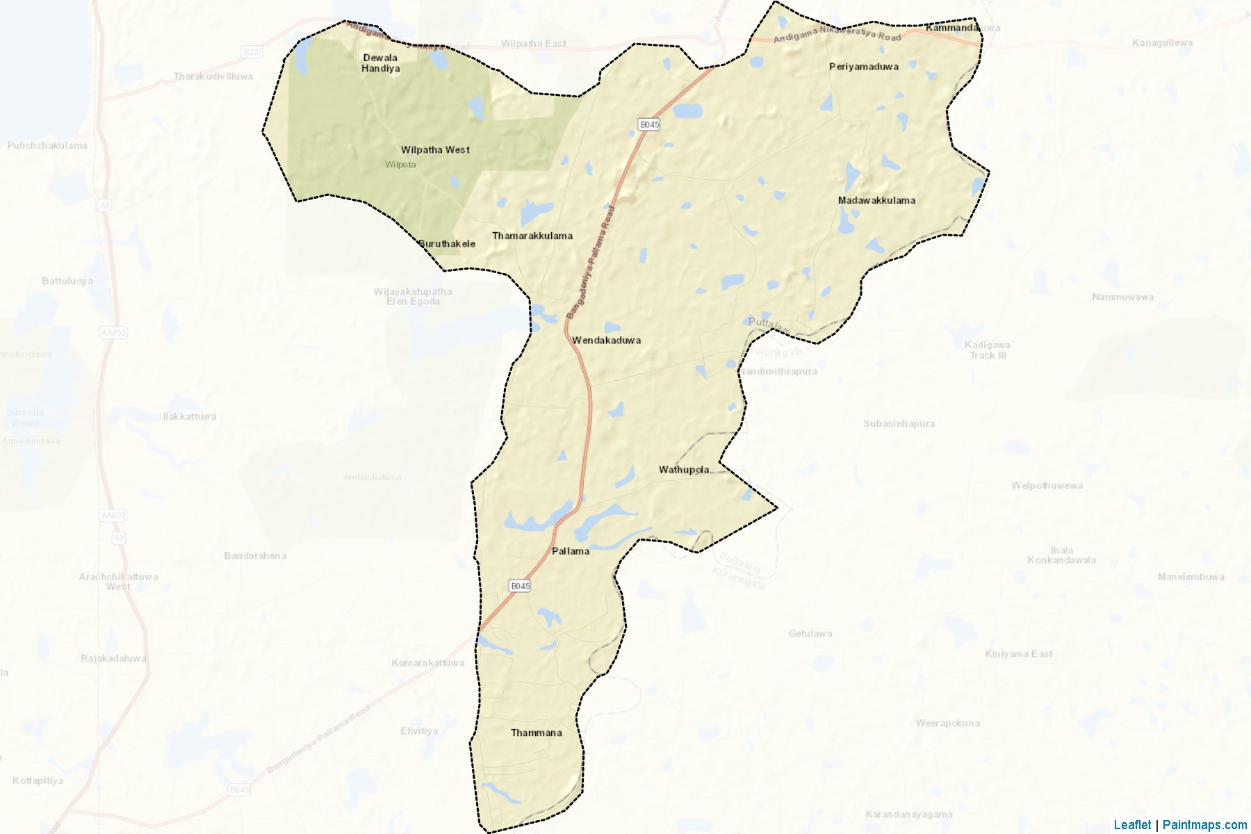 Pallama (Puttalam) Map Cropping Samples-2