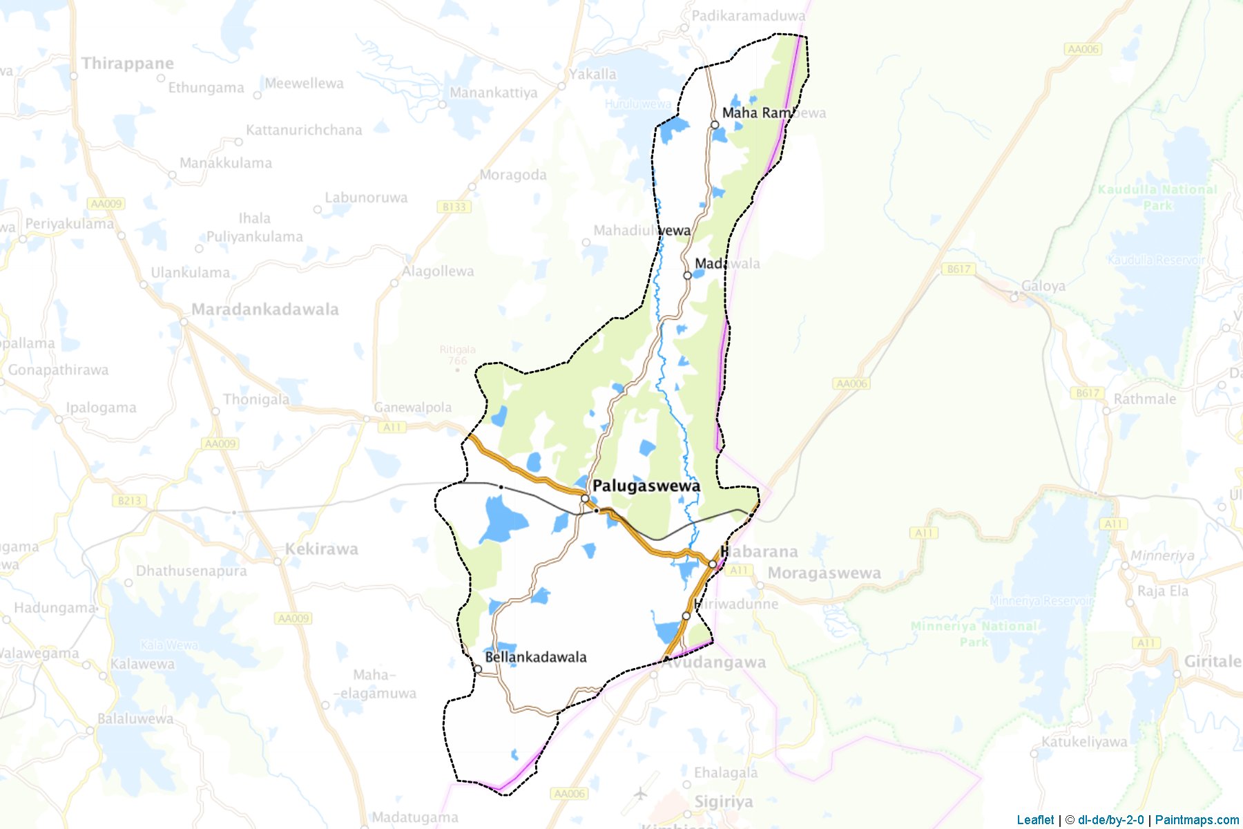 Palugaswewa (Anuradhapura) Map Cropping Samples-1