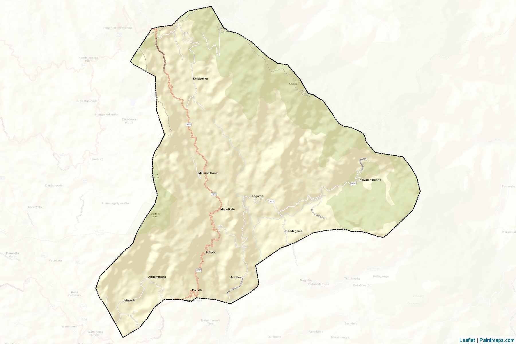 Muestras de recorte de mapas Panvila (Mahanuvara)-2