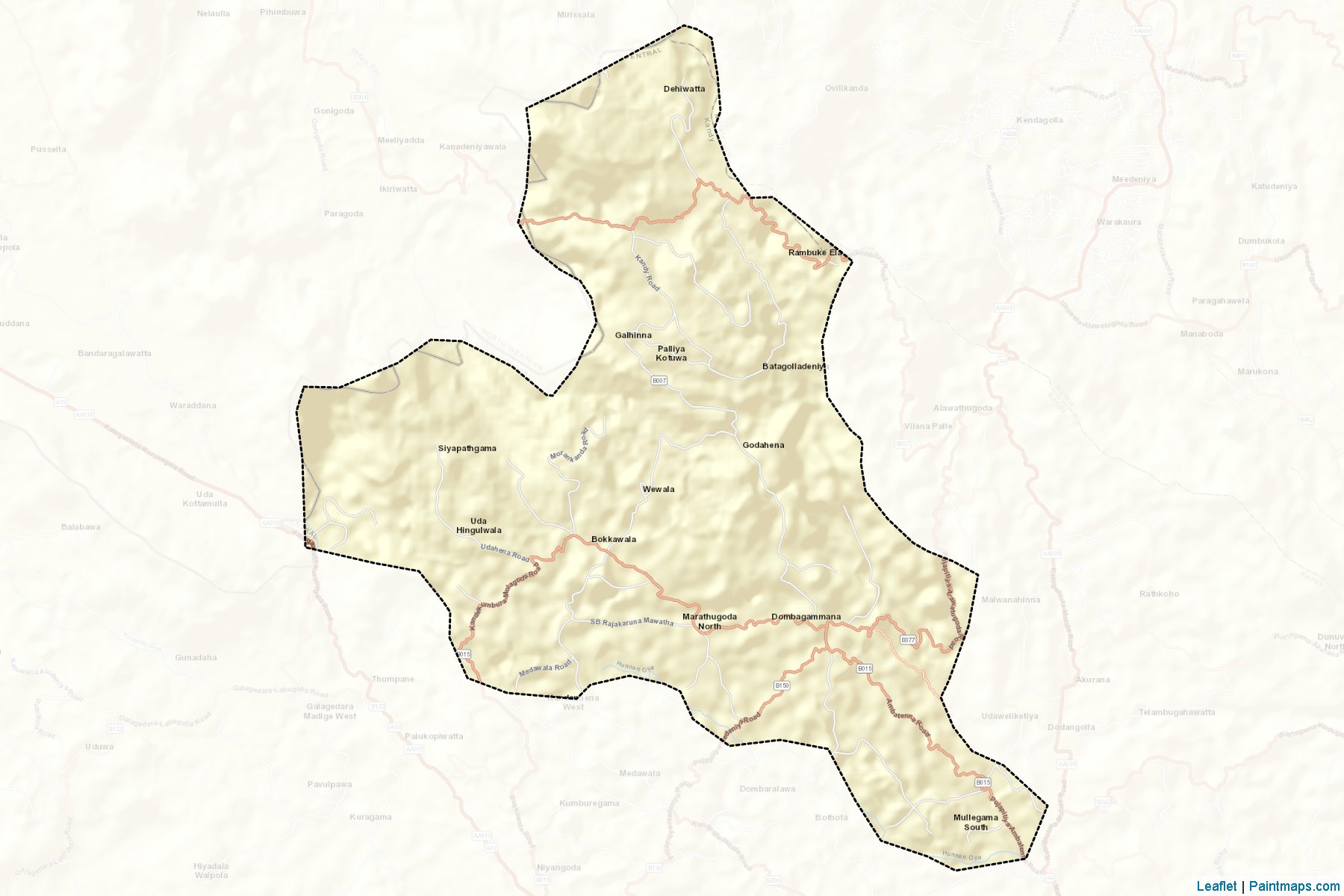 Poojapitiya (Kandy) Map Cropping Samples-2