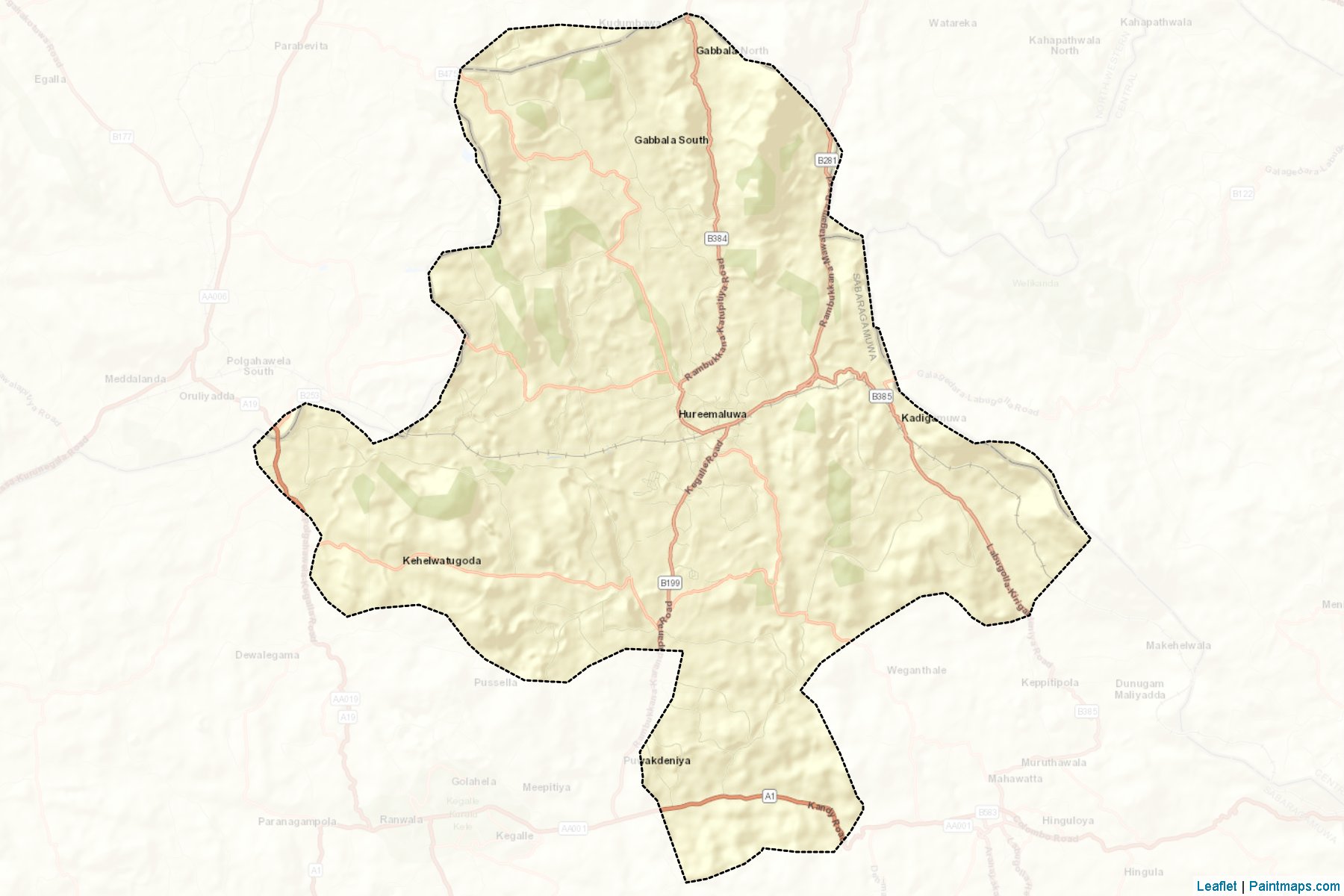 Rambukkana (Kegalle) Map Cropping Samples-2