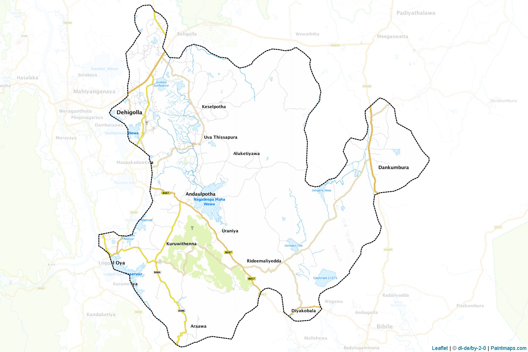 Rideemaliyadda (Badulla) Map Cropping Samples-1