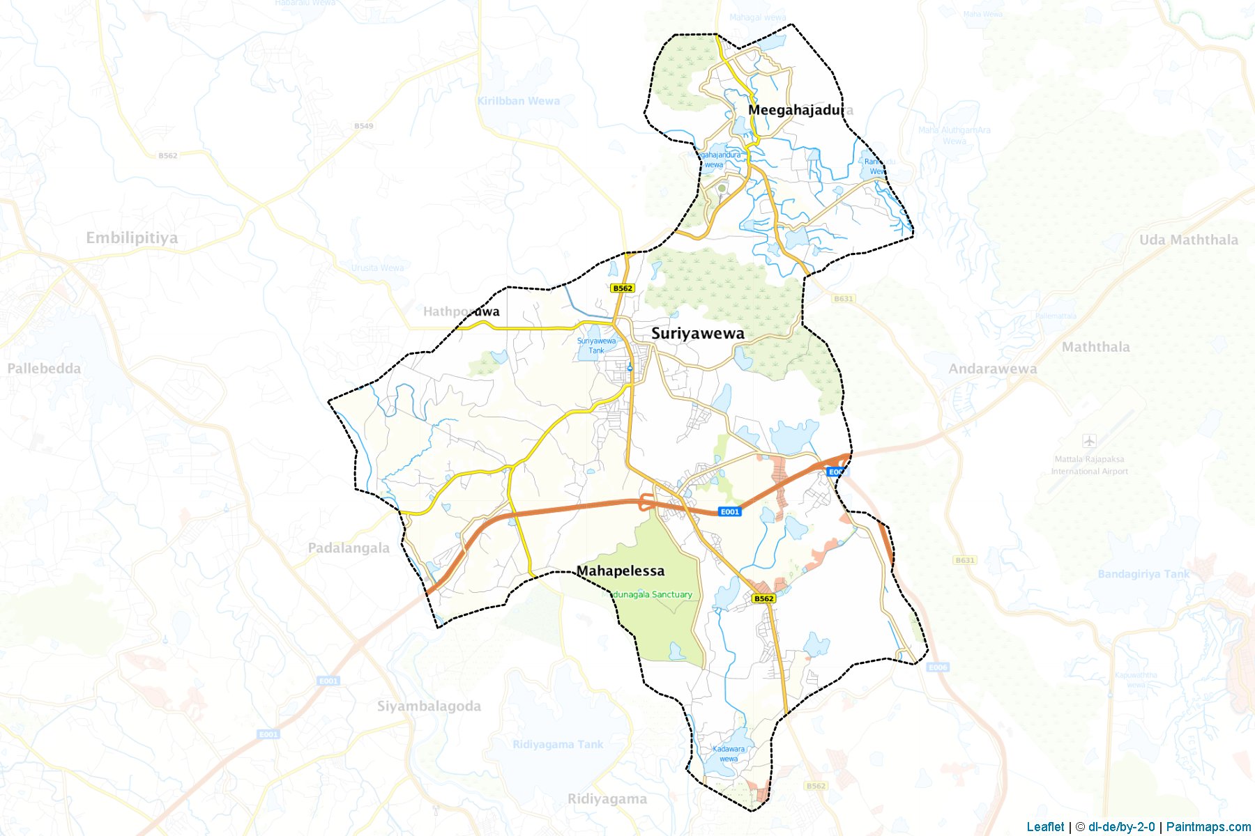 Sooriyawewa (Hambantota) Map Cropping Samples-1