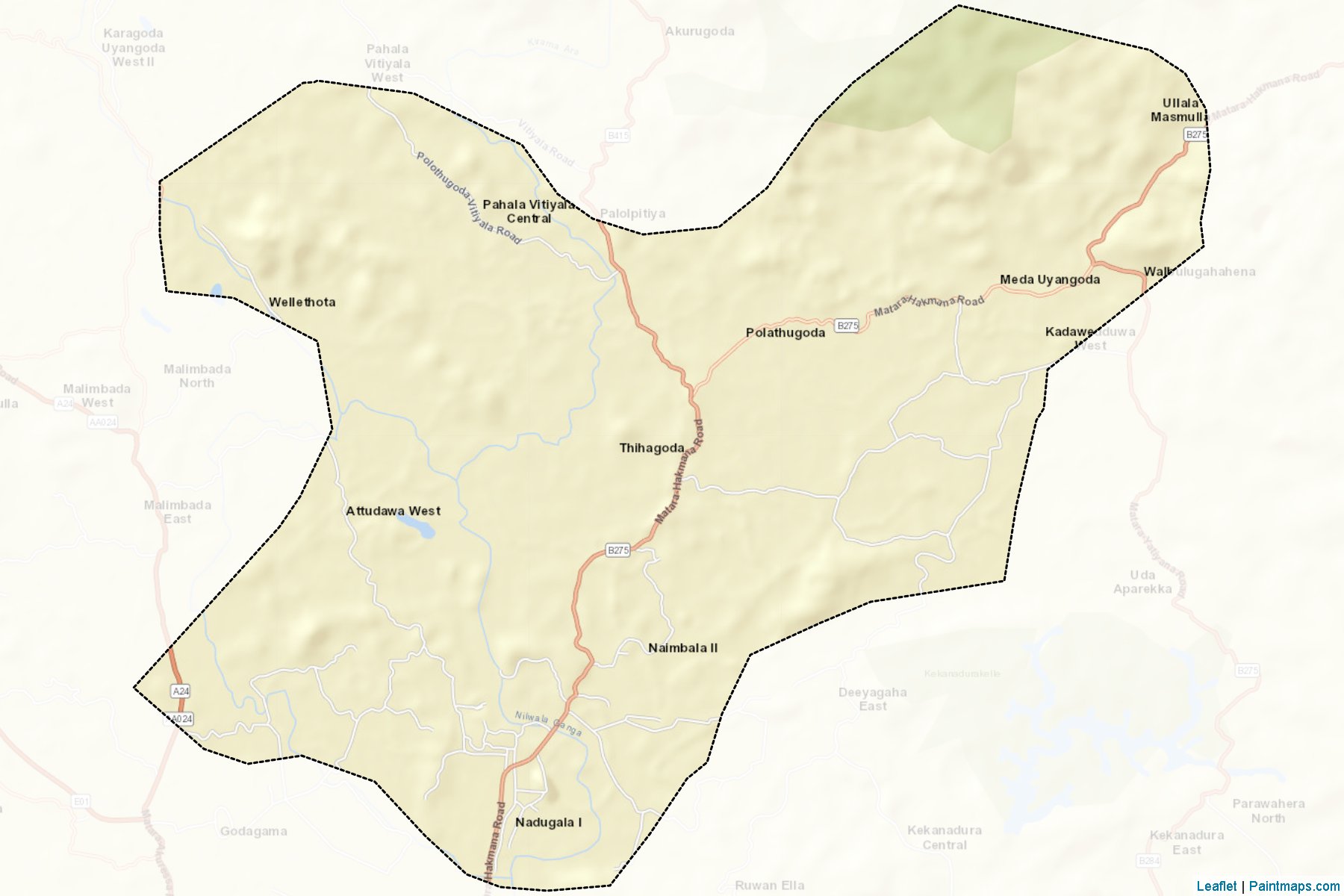 Thihagoda (Matara) Map Cropping Samples-2