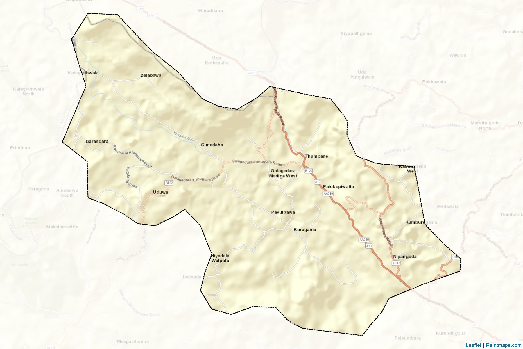 Muestras de recorte de mapas Thumpane (Mahanuvara)-2