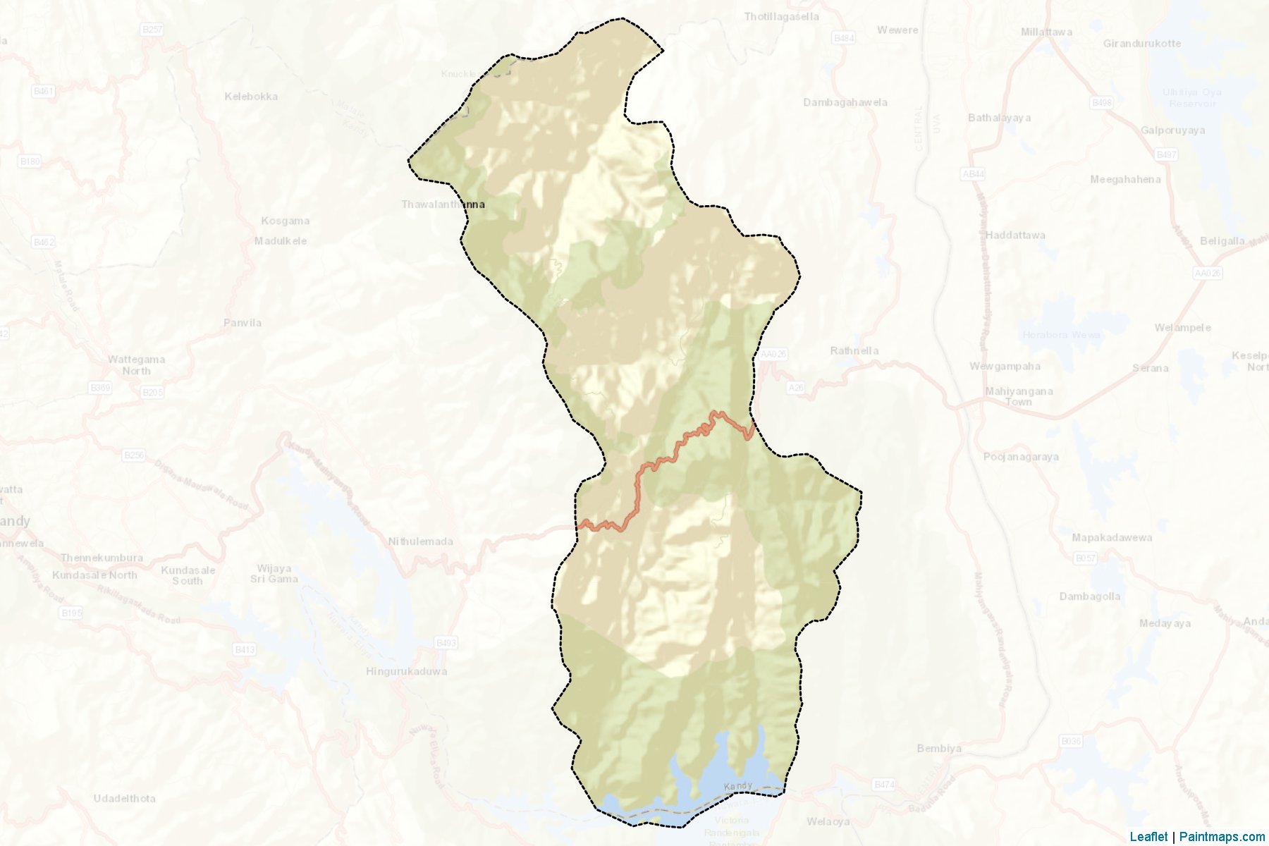 Udadumbara (Kandy) Map Cropping Samples-2