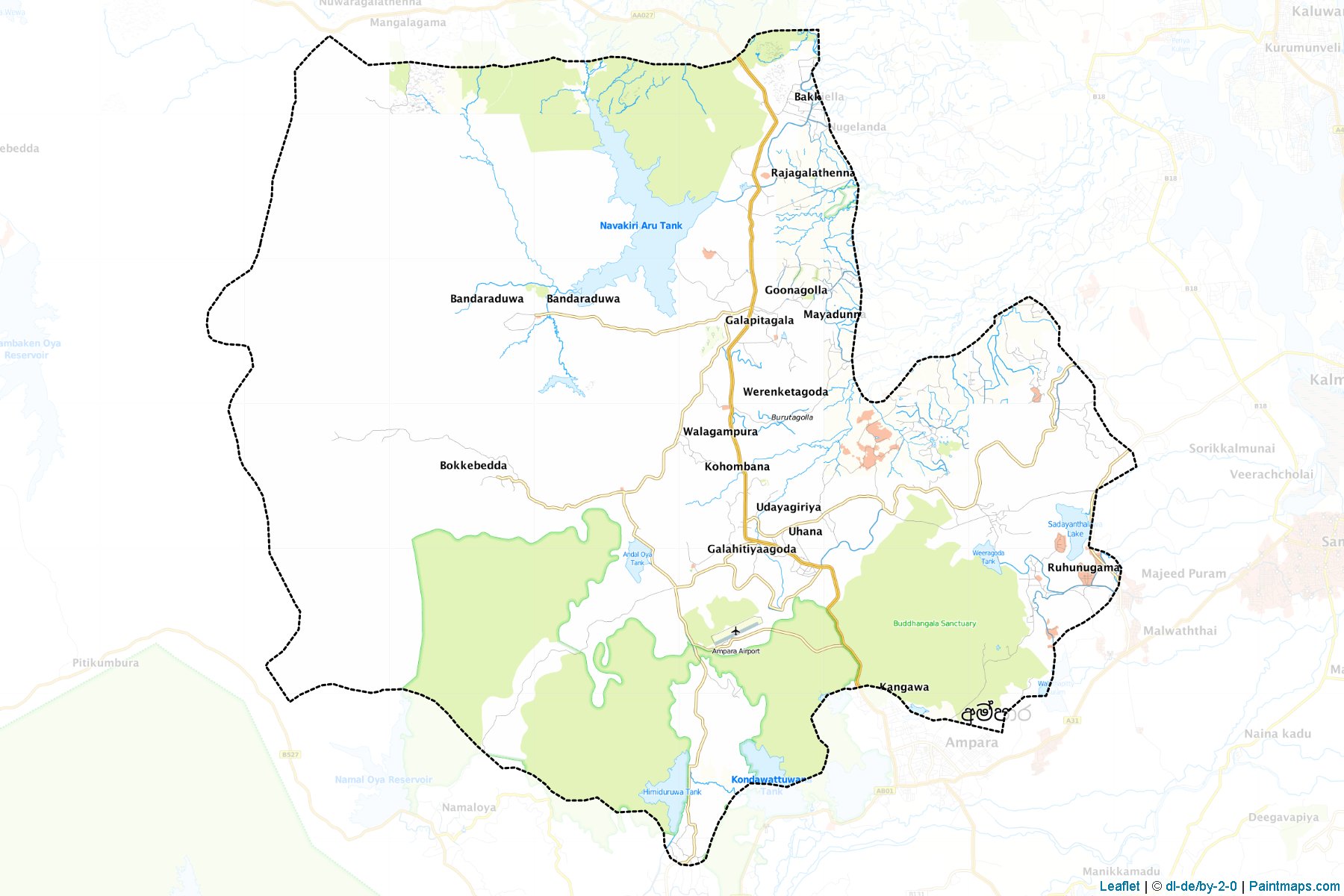 Uhana (Ampara) Map Cropping Samples-1