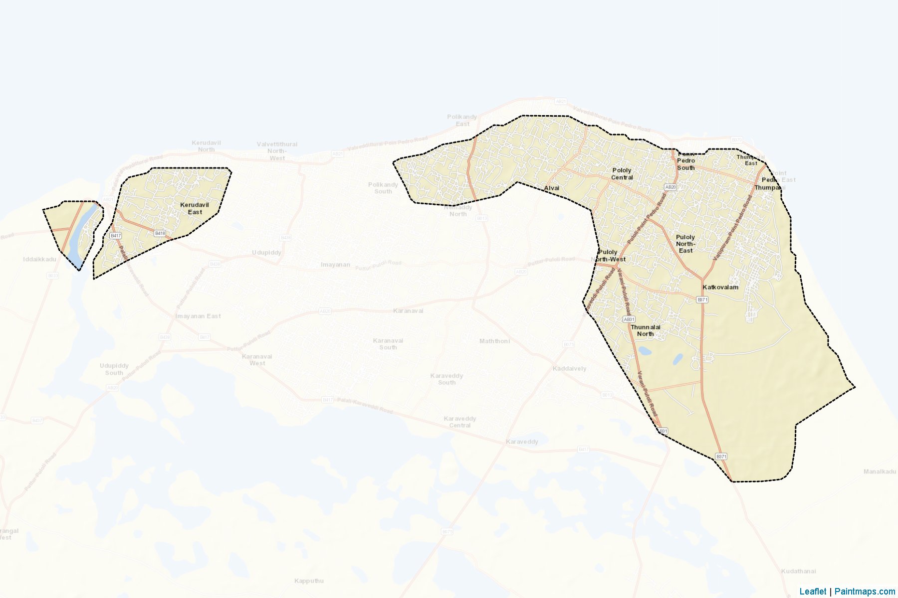 Vadamaradchi North (Jaffna) Map Cropping Samples-2