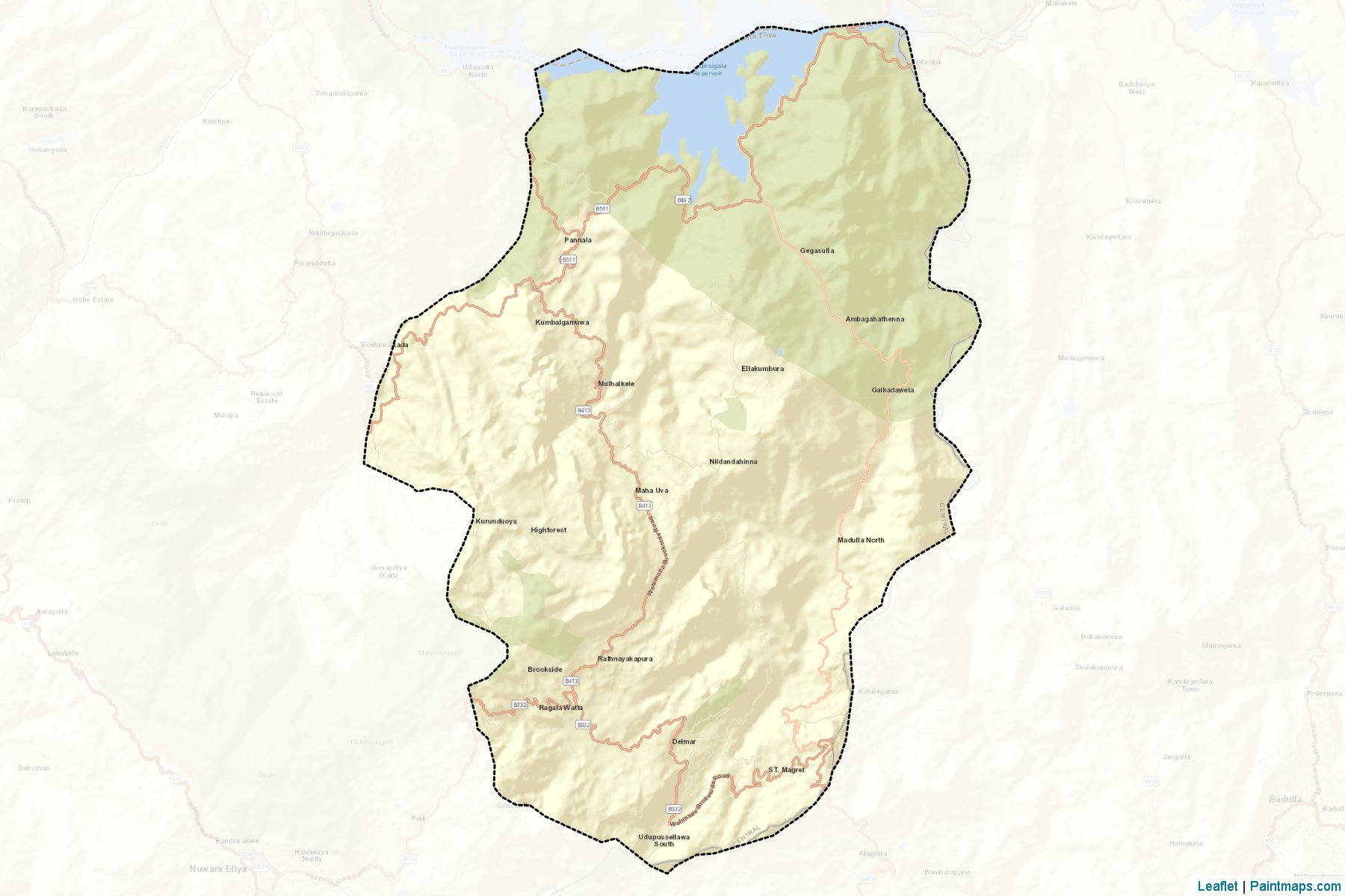 Walapane (Nuwara Eliya) Map Cropping Samples-2