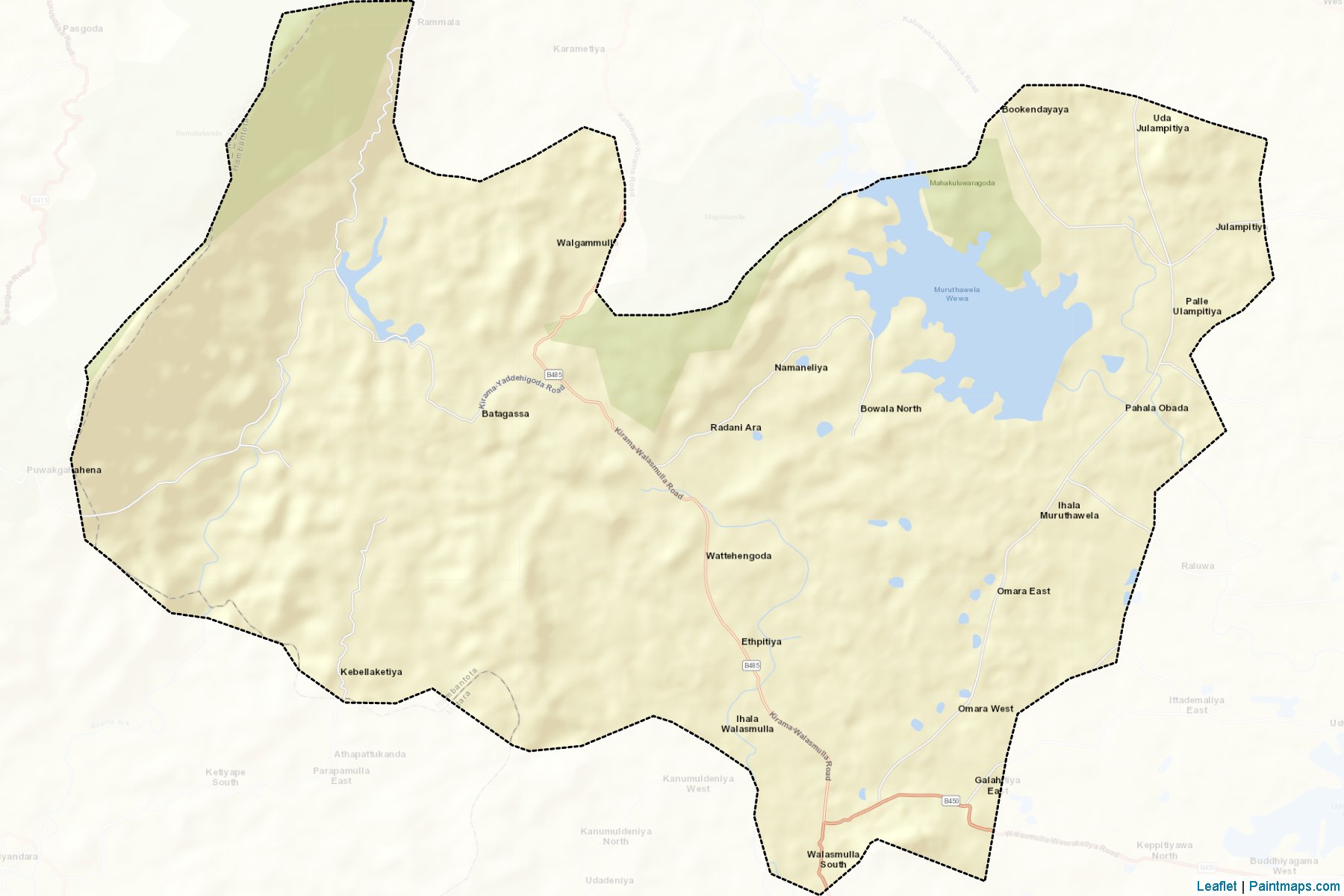 Walasmulla (Hambantota) Map Cropping Samples-2