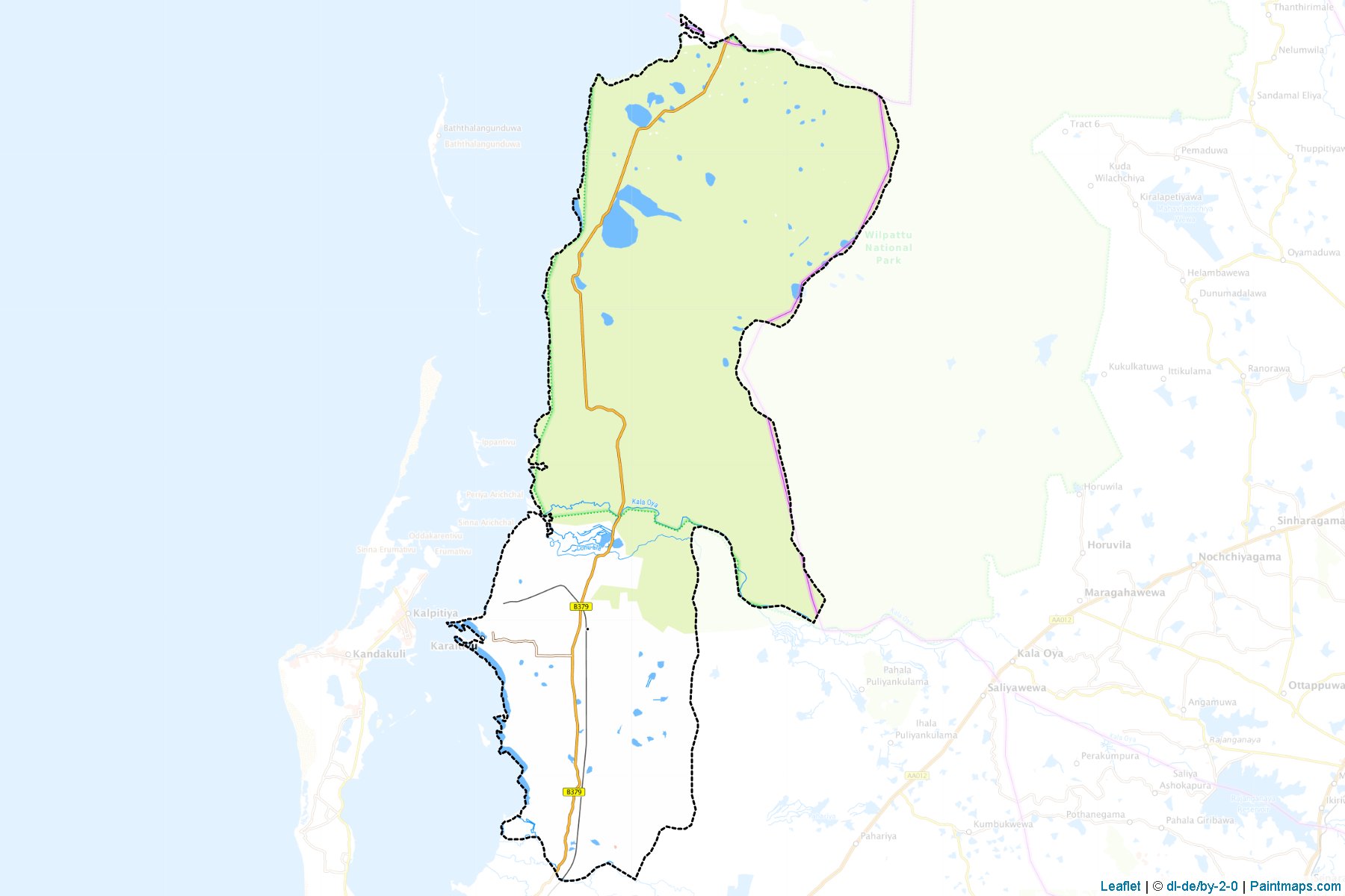 Vanathavilluwa (Puttalam) Map Cropping Samples-1