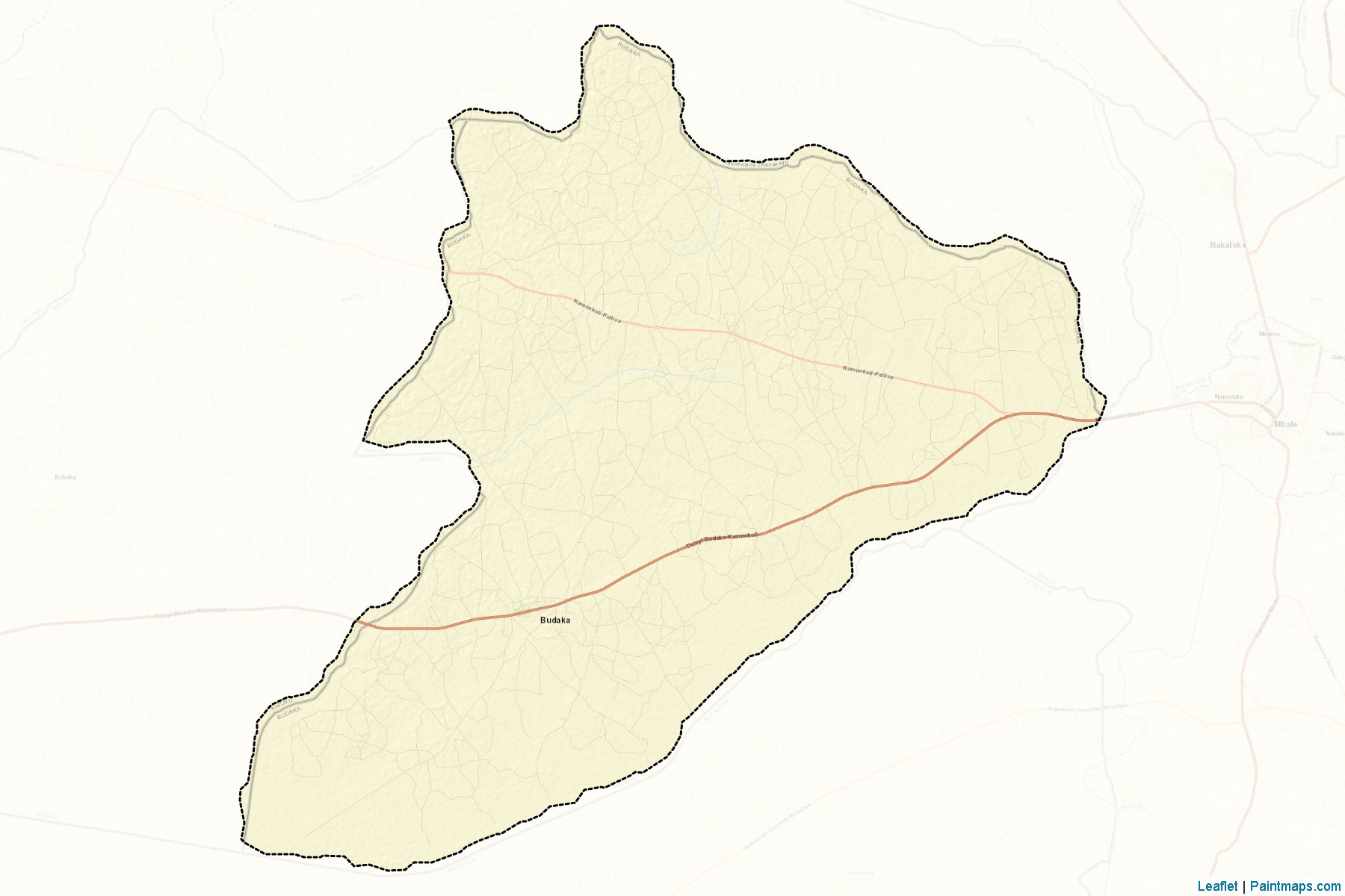 Budaka (Budaka) Map Cropping Samples-2