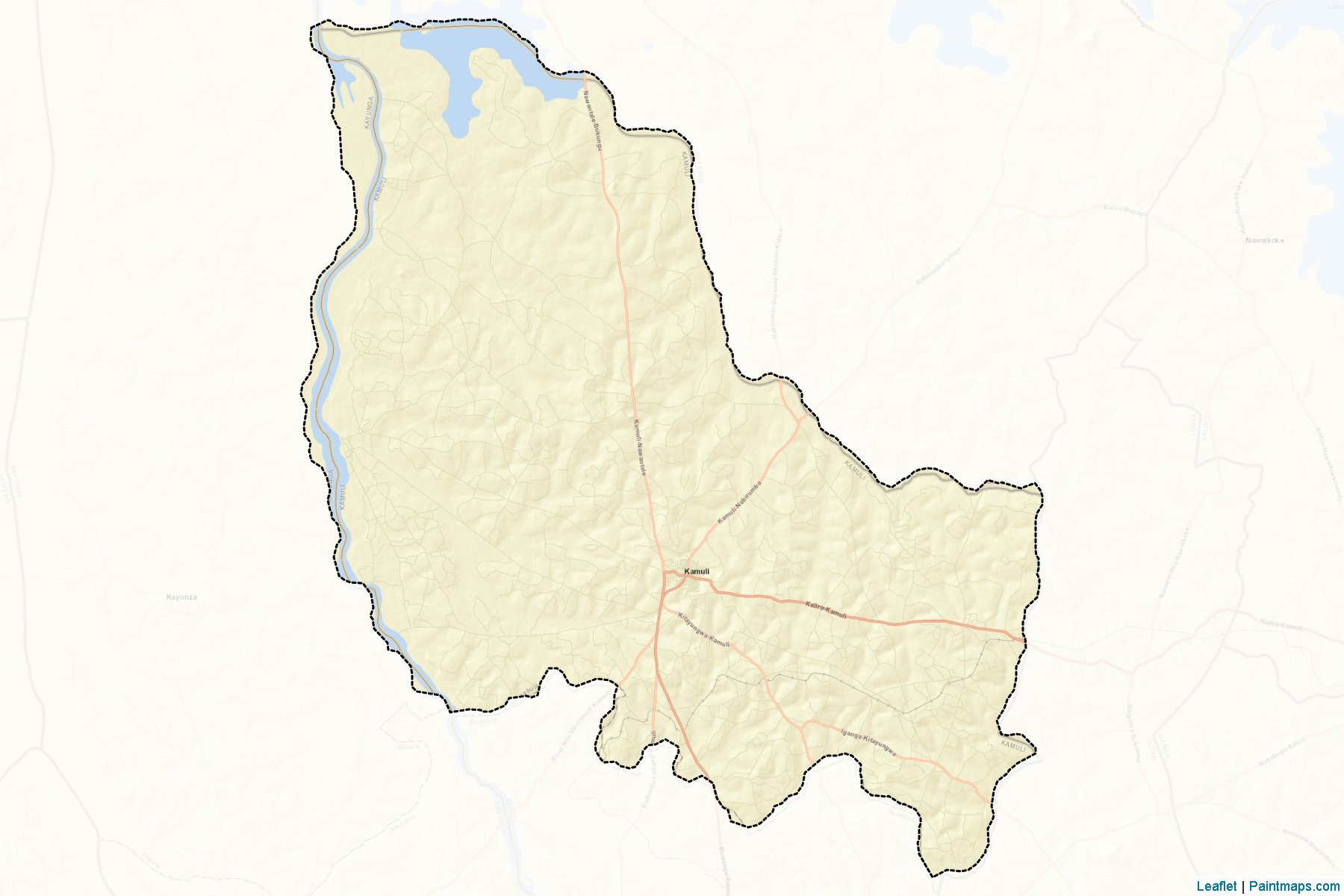 Muestras de recorte de mapas Bugabula (Kamuli)-2