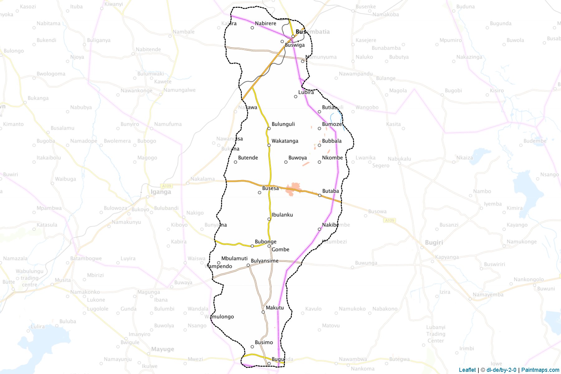 Bugweri (Iganga) Map Cropping Samples-1