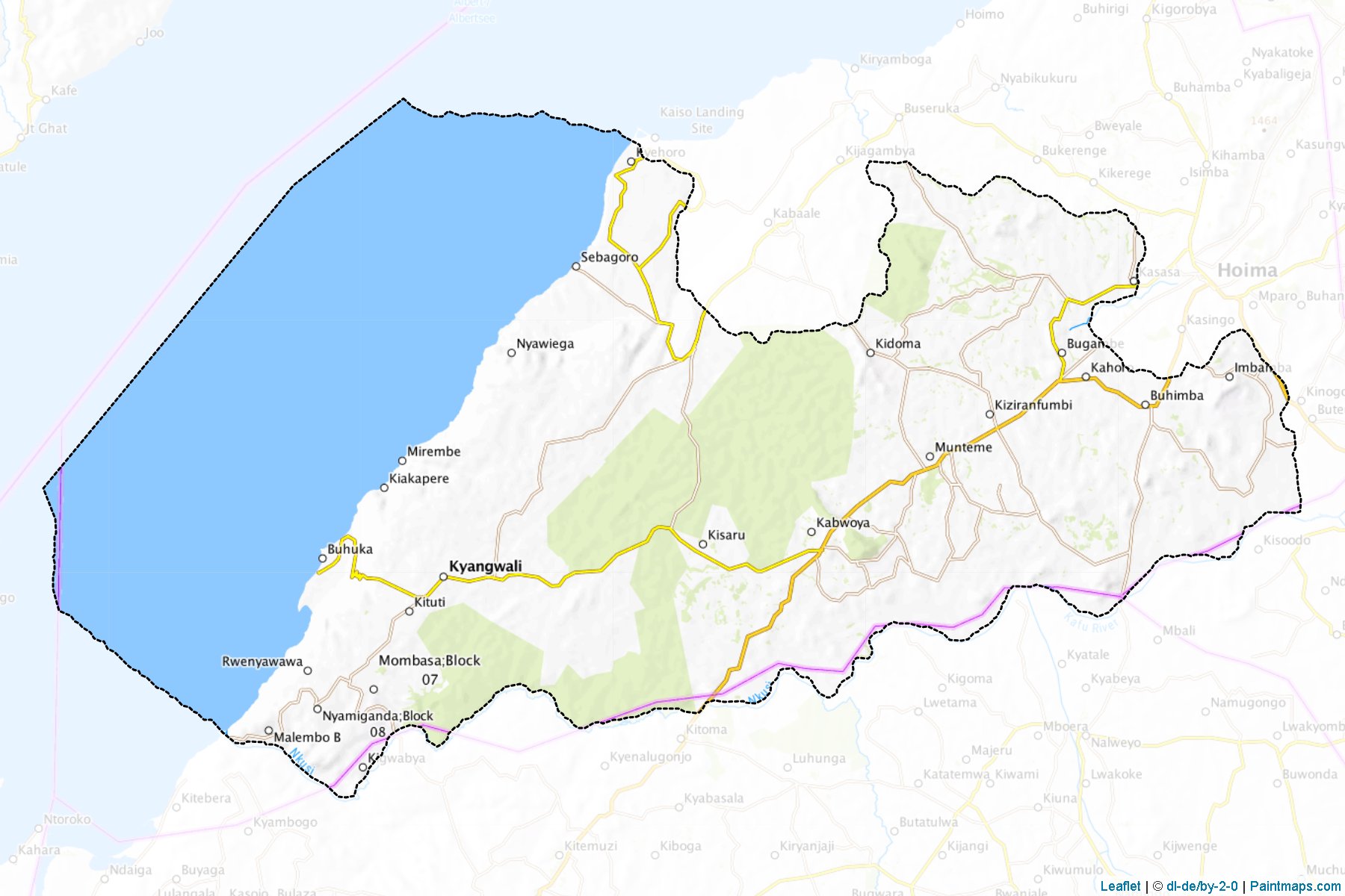 Buhaguzi (Hoima) Map Cropping Samples-1