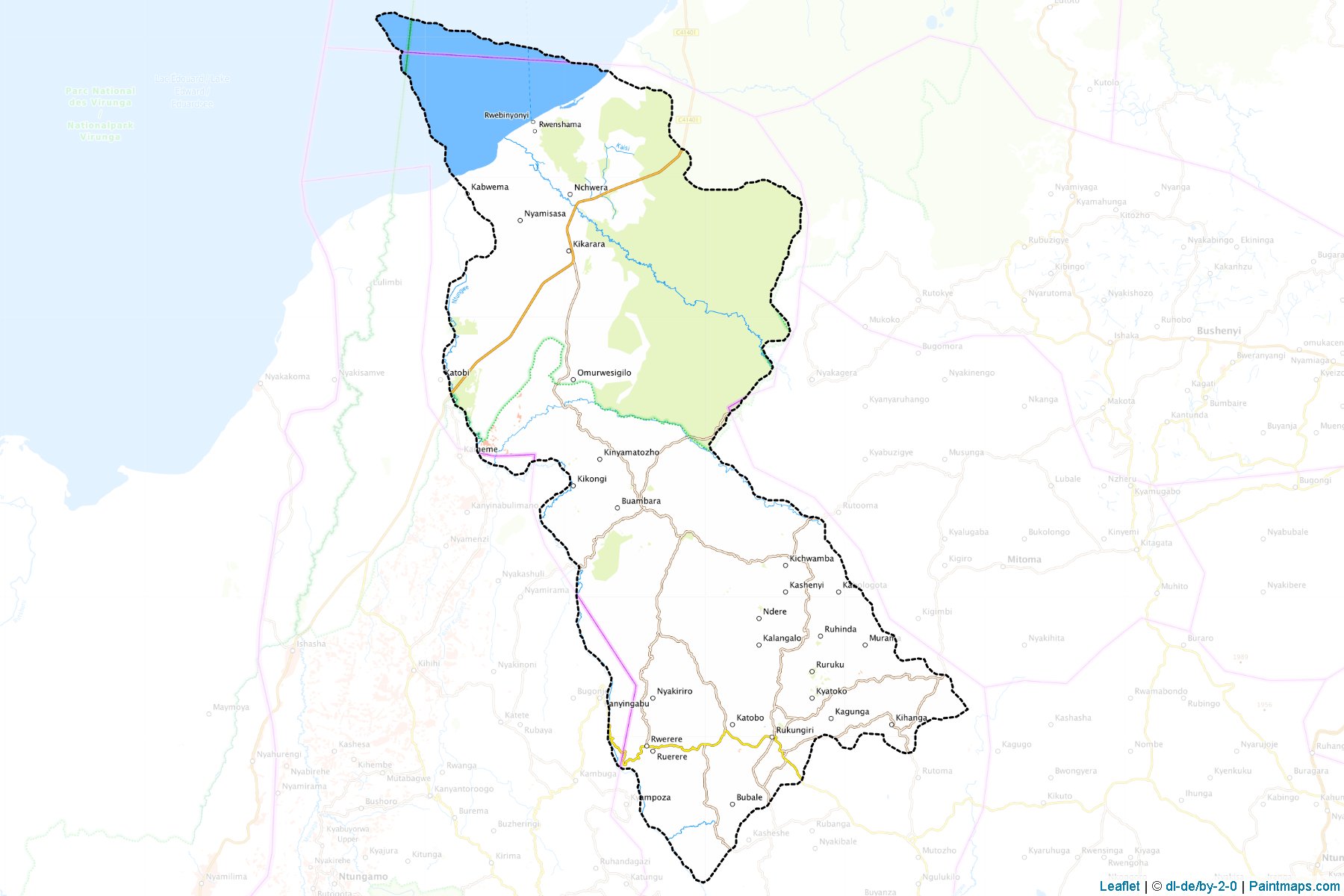 Rujumbura (Rukungiri) Map Cropping Samples-1