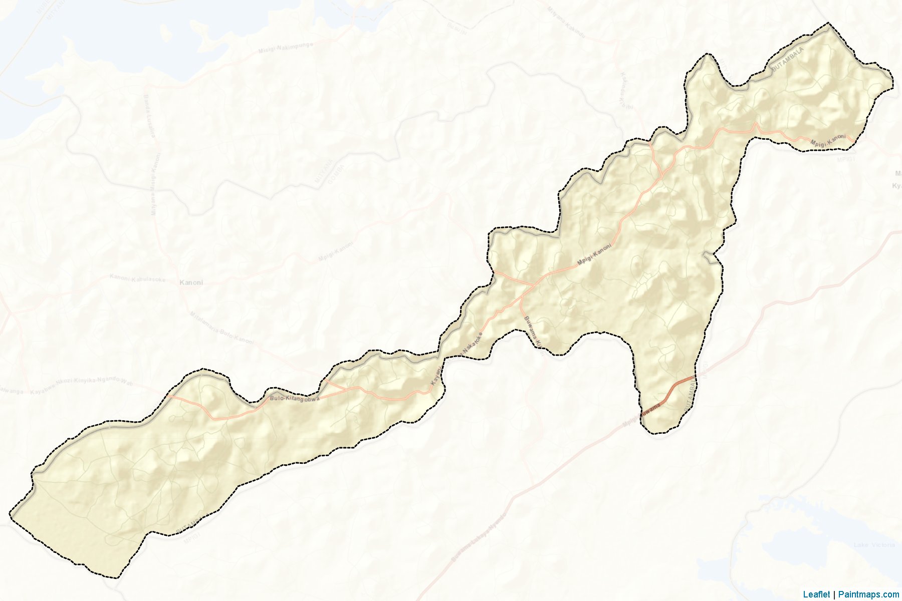 Muestras de recorte de mapas Butambala (Butambala)-2