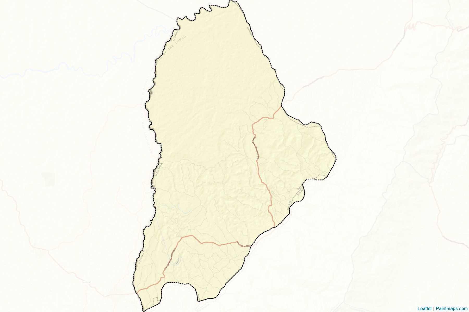 Muestras de recorte de mapas Bwamba (Bundibugyo)-2