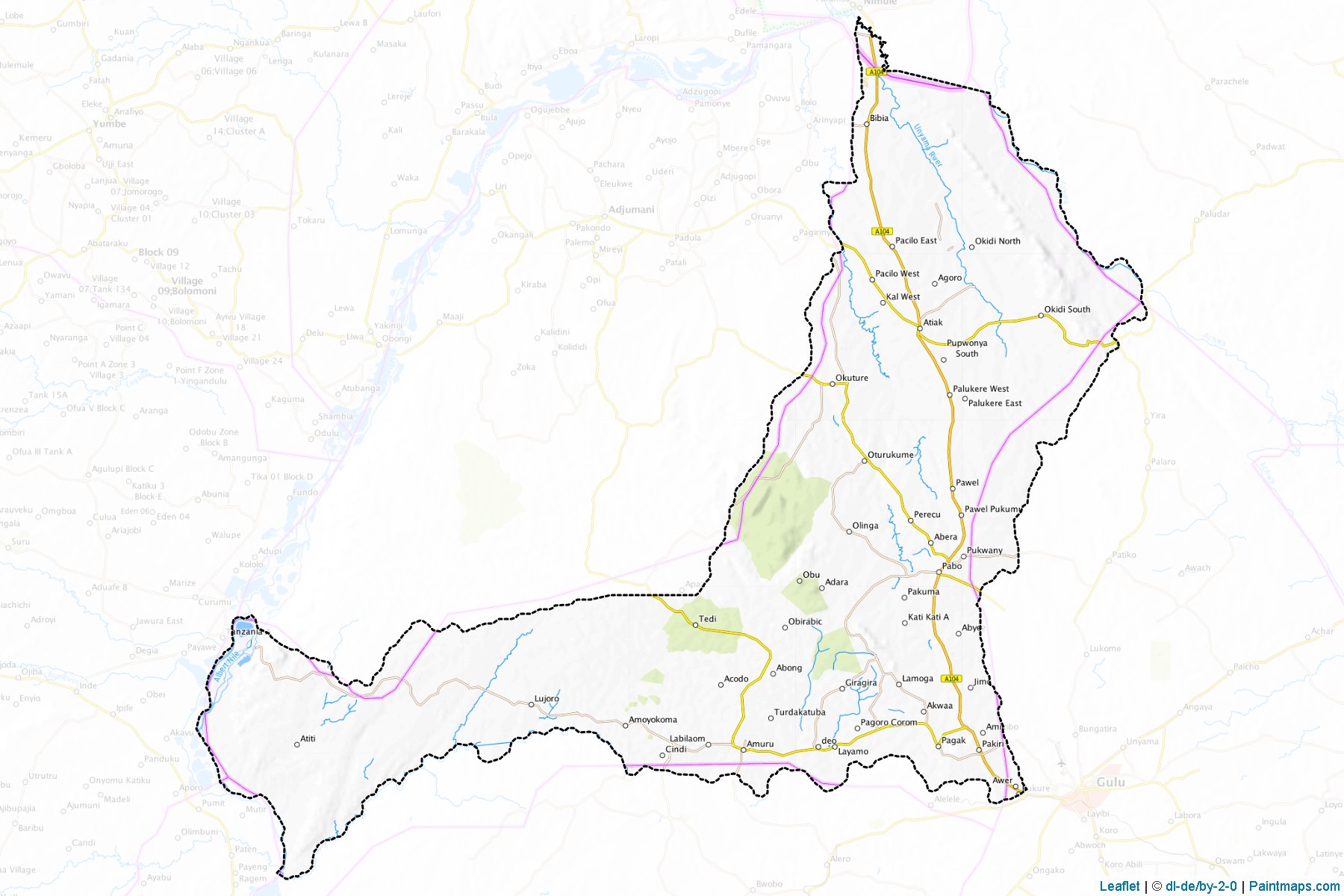 Muestras de recorte de mapas Kilak (Amuru)-1