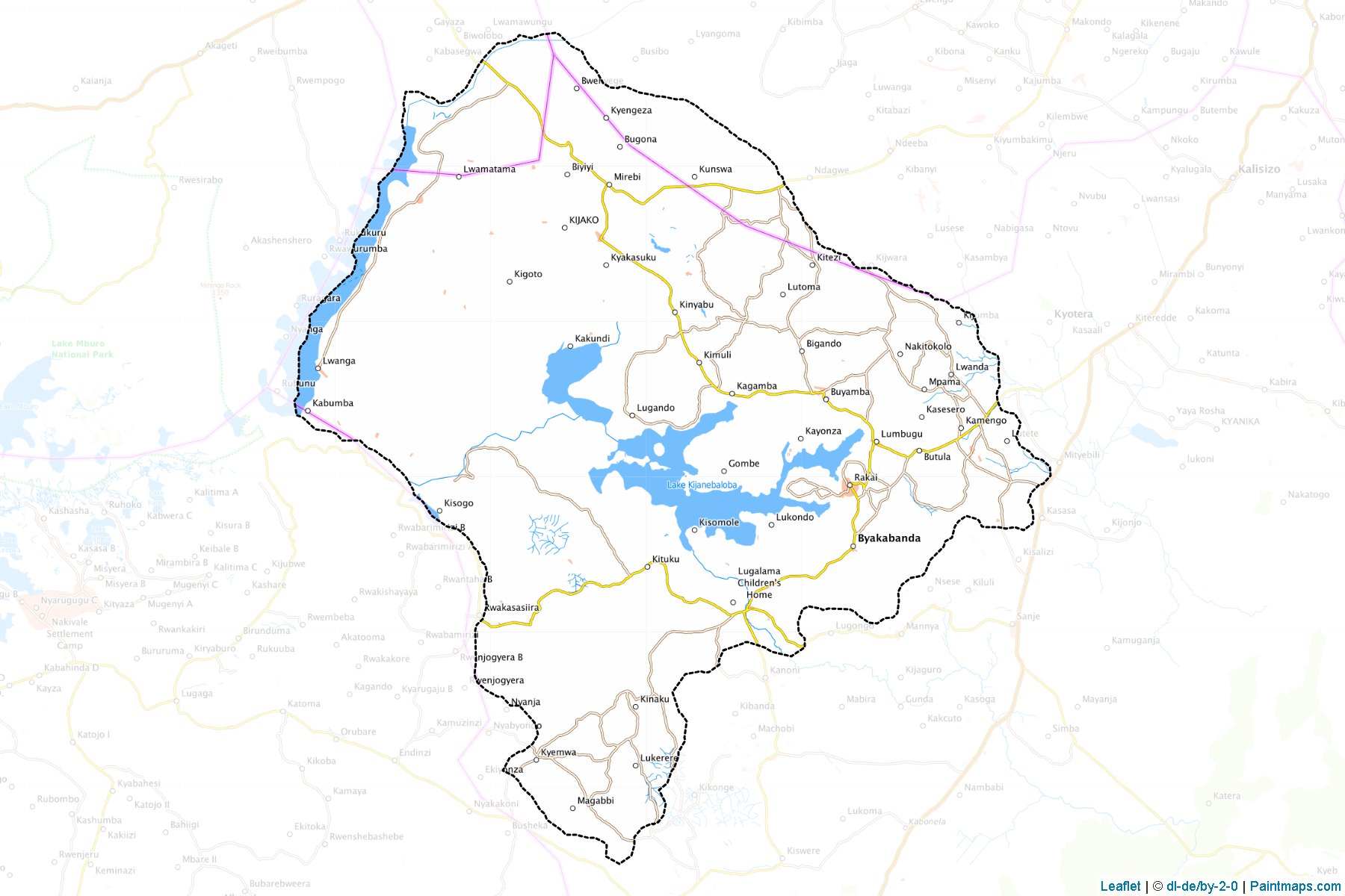 Muestras de recorte de mapas Kooki (Rakai)-1