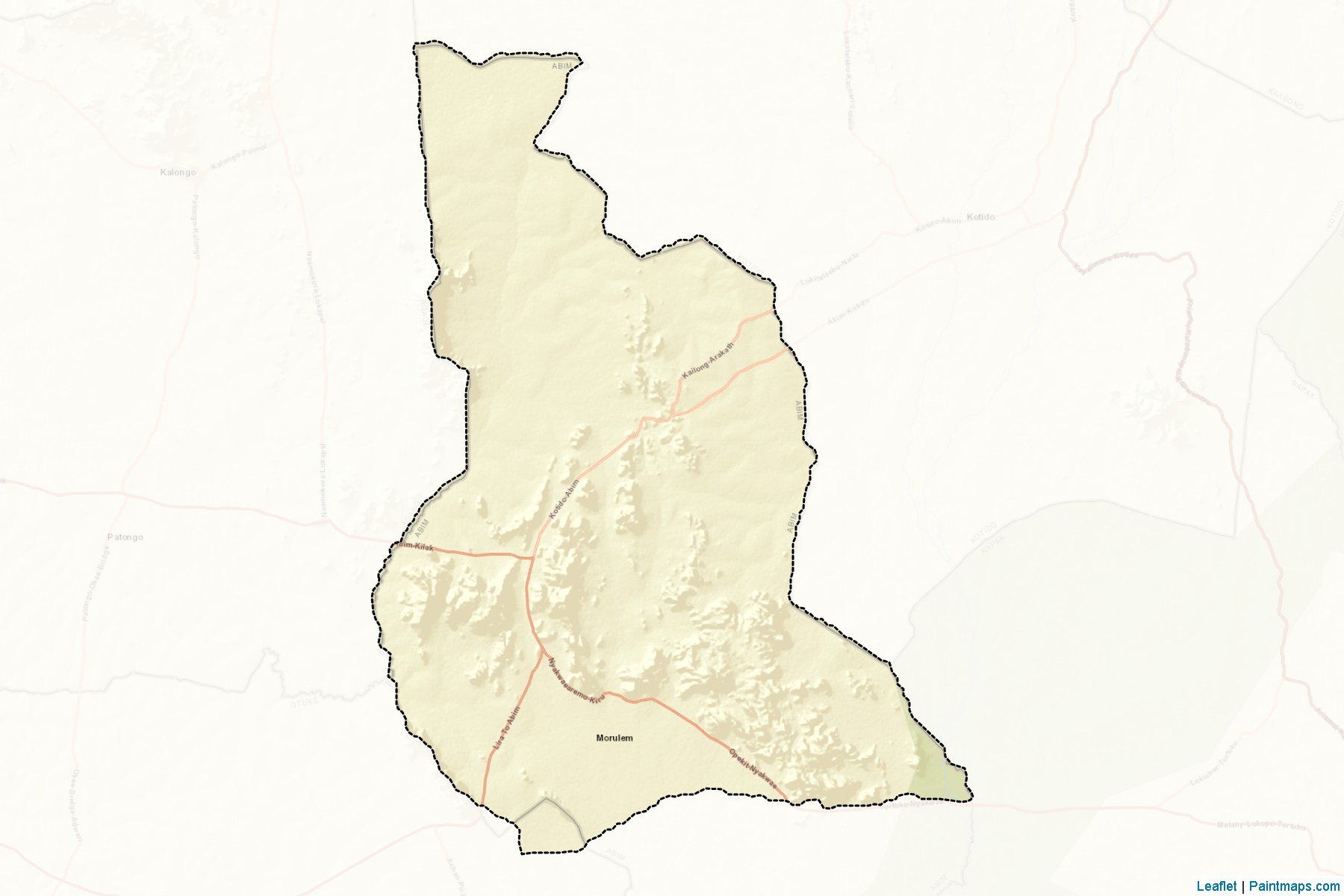 Muestras de recorte de mapas Labwor (Abim)-2