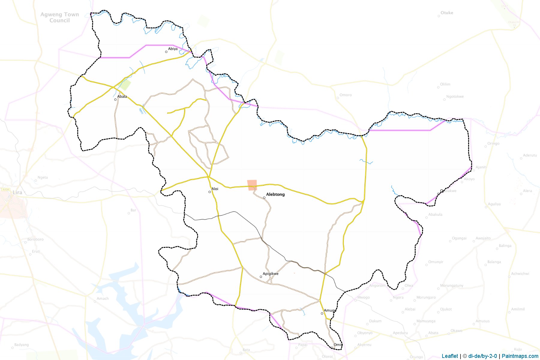 Moroto (Lira) Map Cropping Samples-1