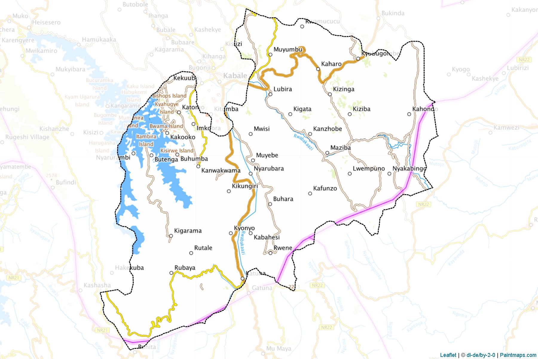 Ndorwa (Kabale) Map Cropping Samples-1