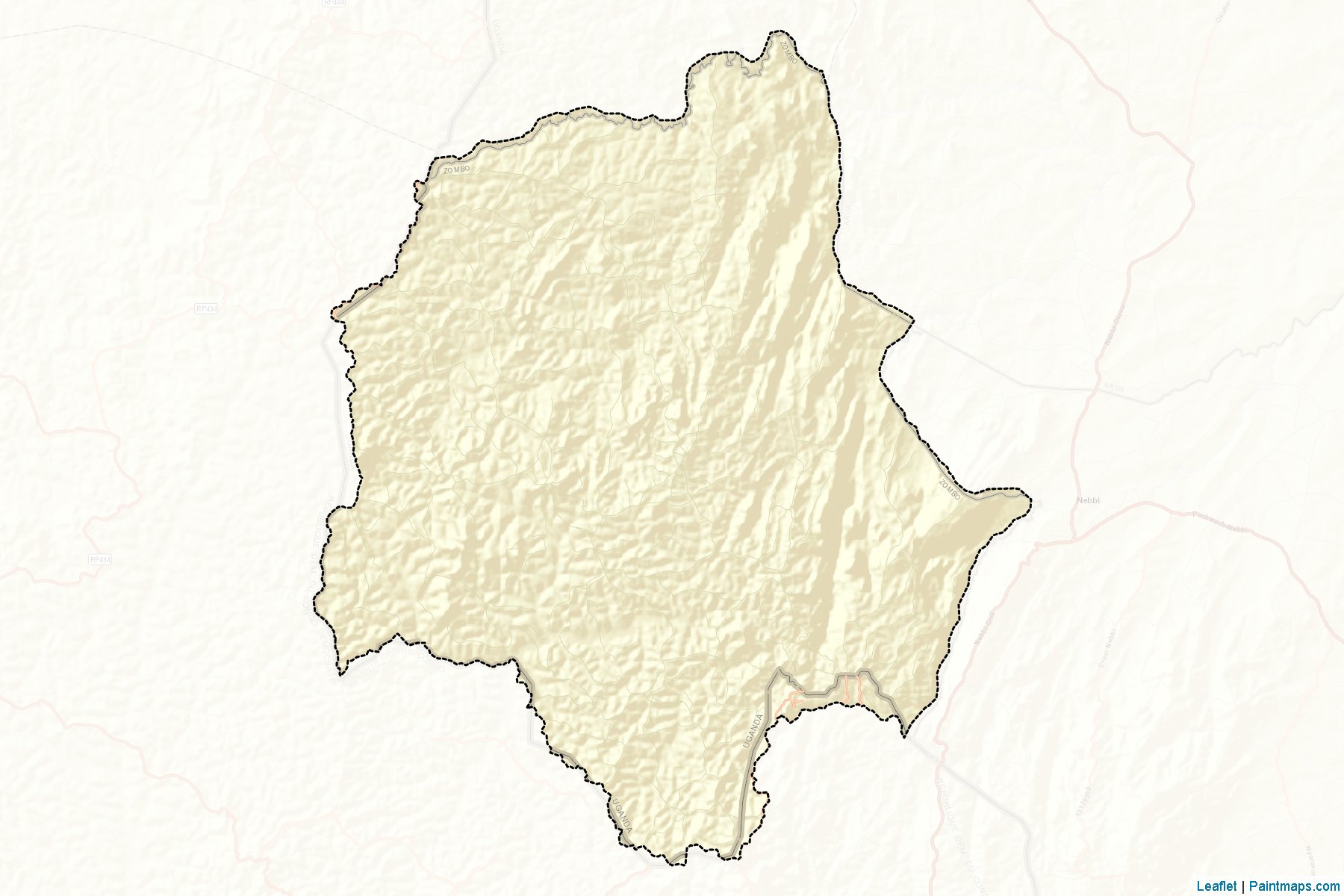 Okoro (Nebbi) Map Cropping Samples-2