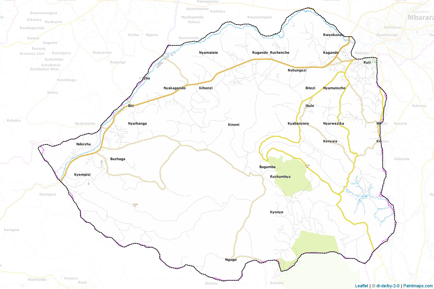 Rwampara (Mbarara) Map Cropping Samples-1