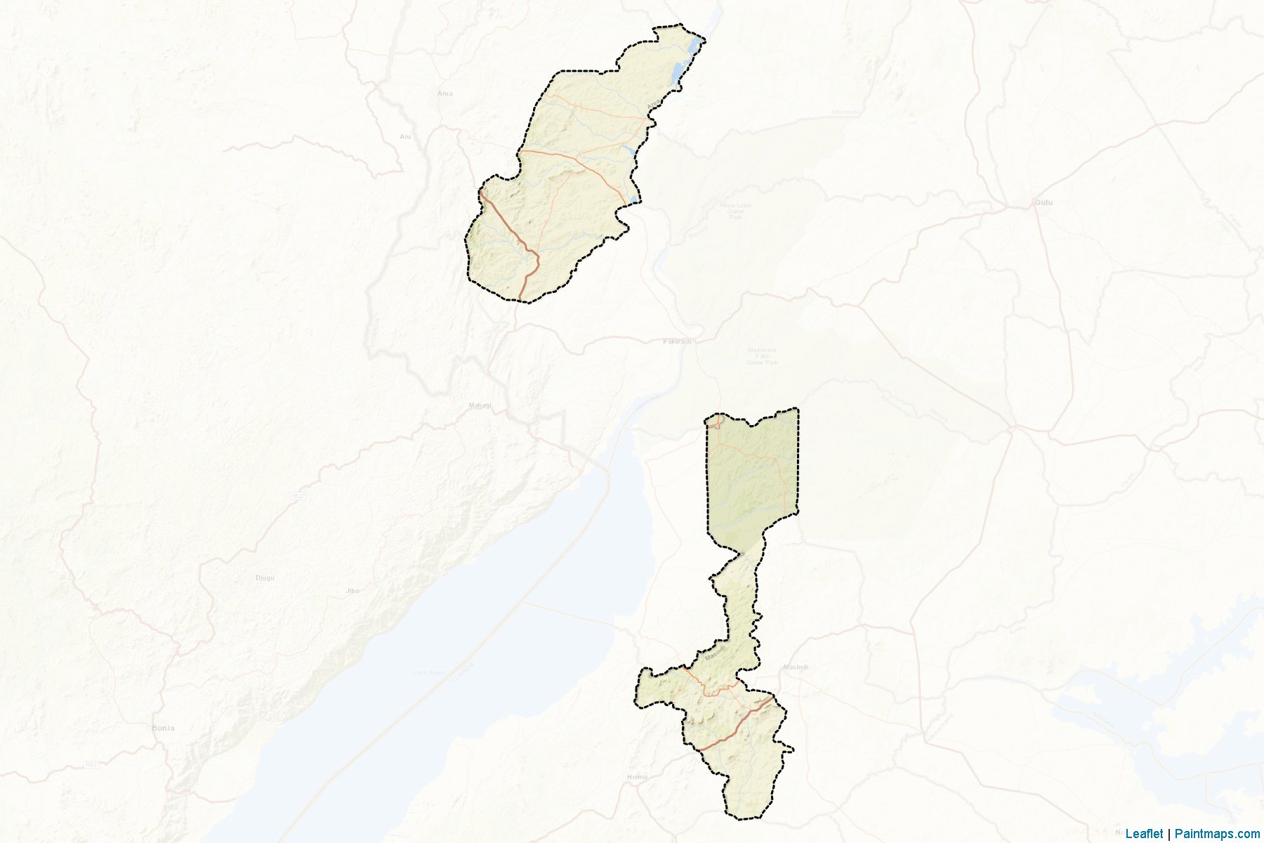 Madi-okollo (Masindi) Map Cropping Samples-2