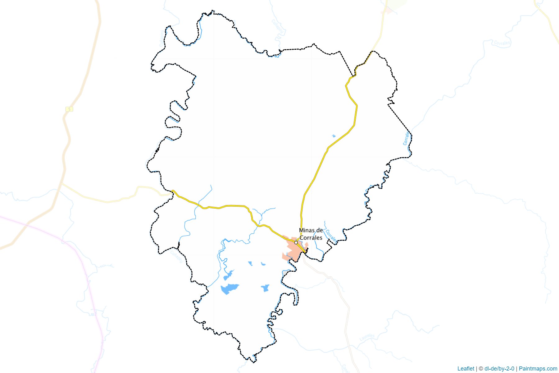 Muestras de recorte de mapas Minas de Corrales (Rivera)-1