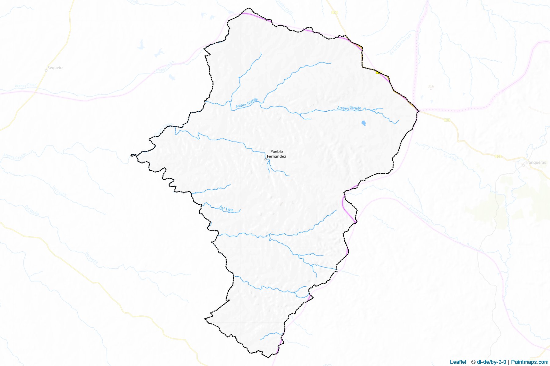 Muestras de recorte de mapas Mataojo (Salto)-1