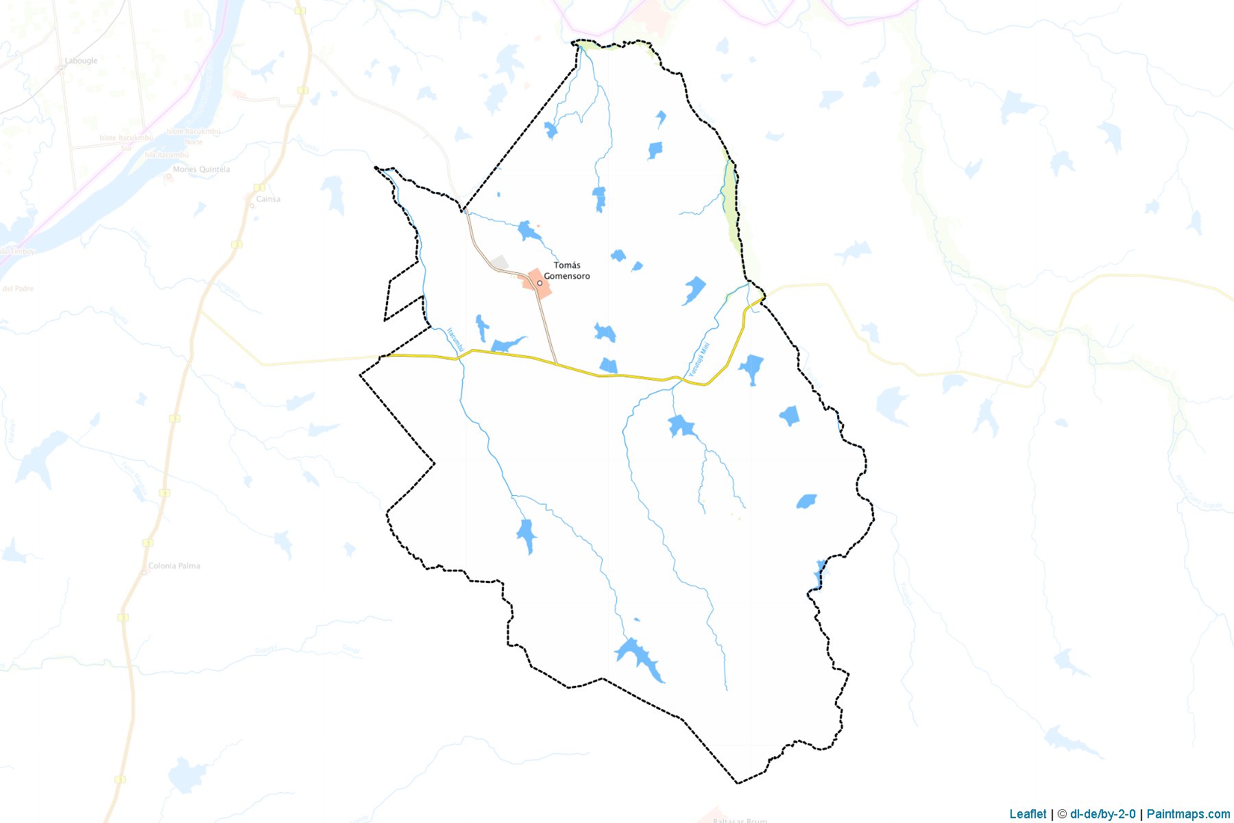 Muestras de recorte de mapas Tomás Gomensoro (Artigas)-1