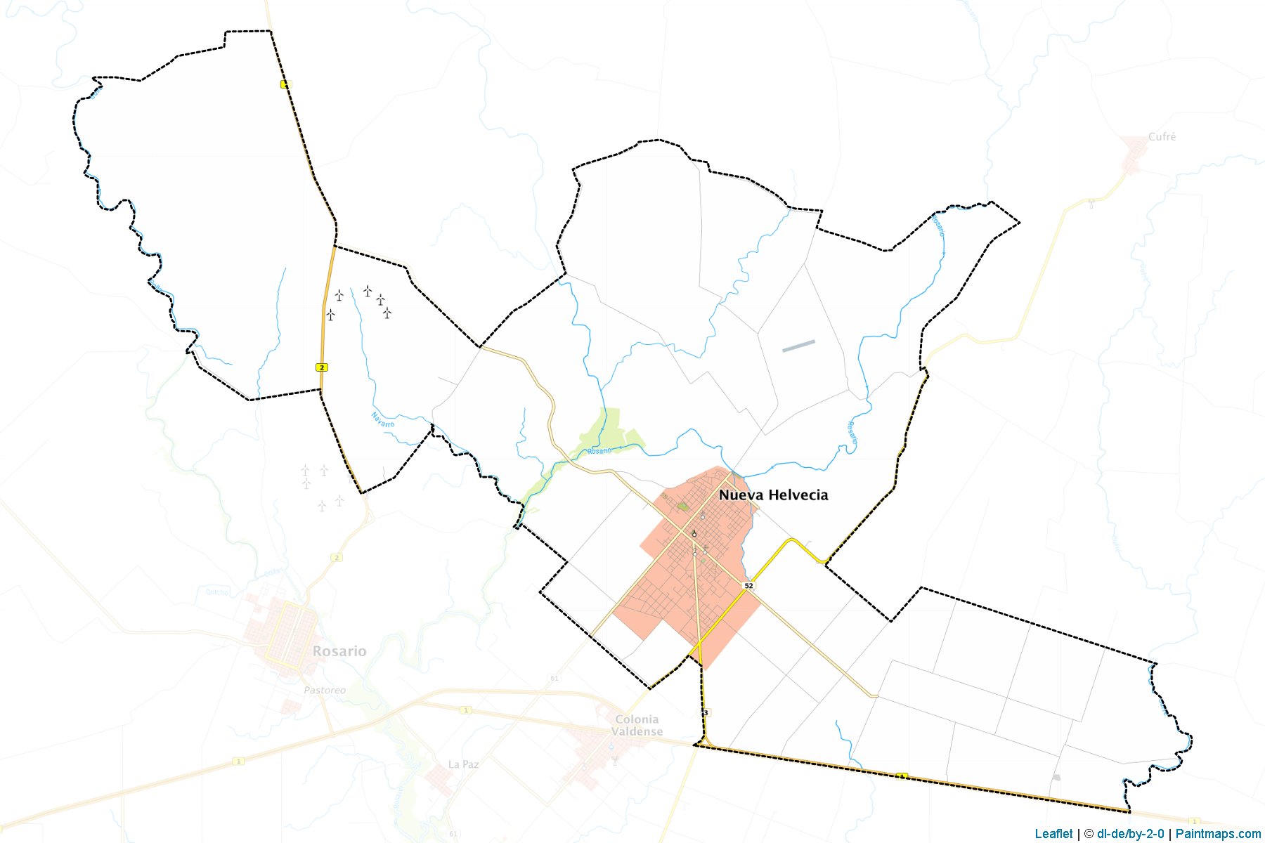 Muestras de recorte de mapas Nueva Helvecia (Colonia)-1