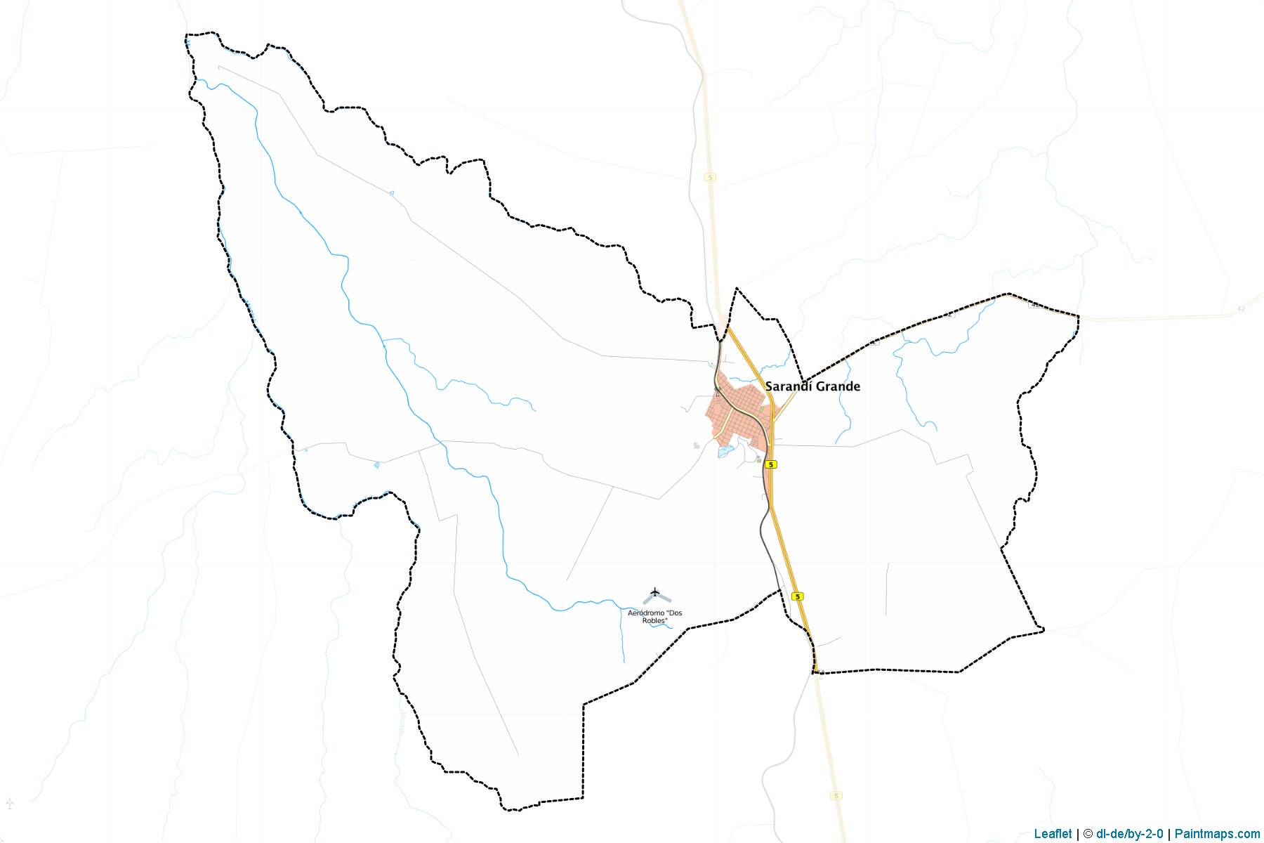 Muestras de recorte de mapas Sarandí Grande (Florida)-1