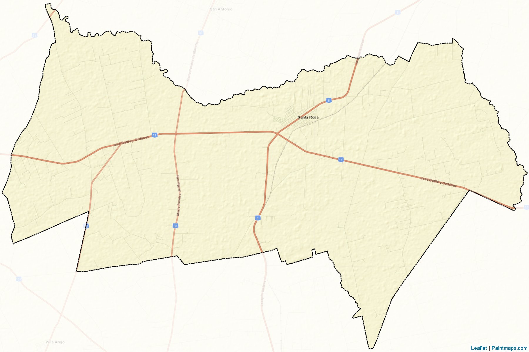 Santa Rosa (Canelones) Map Cropping Samples-2