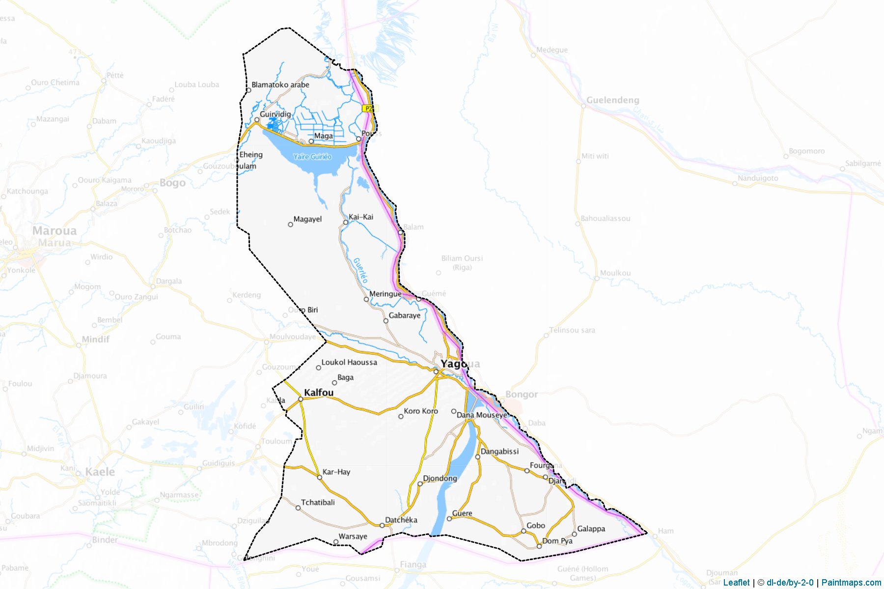 Muestras de recorte de mapas Mayo Danay (Extreme Nord)-1