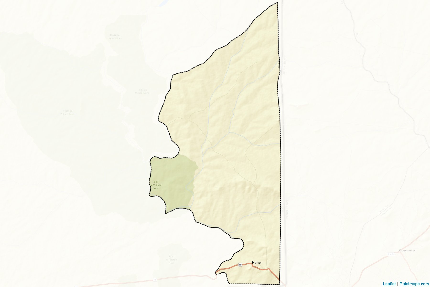 Moyen-Mono (Plateaux Region) Map Cropping Samples-2