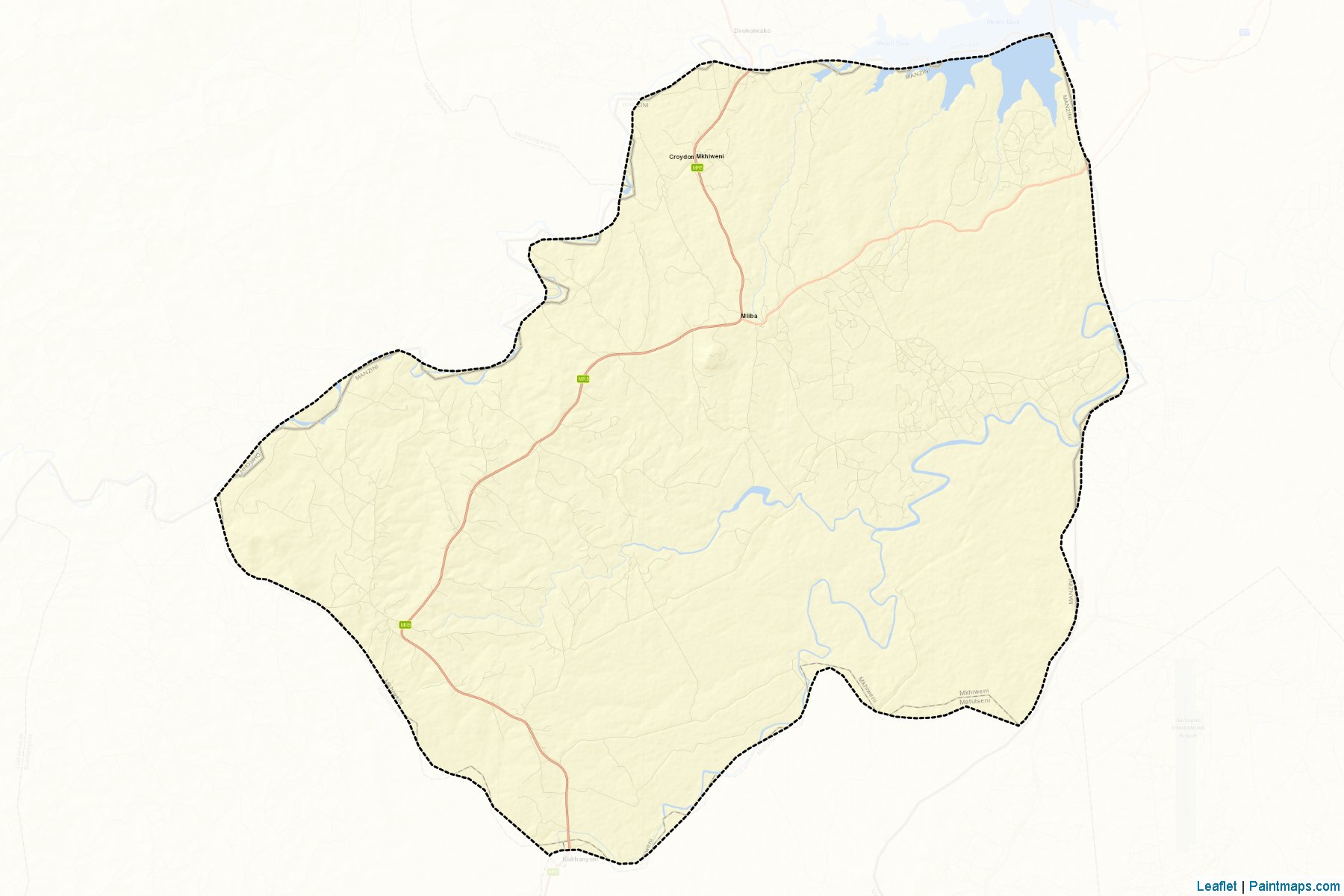 Muestras de recorte de mapas Mkhiweni (Manzini)-2