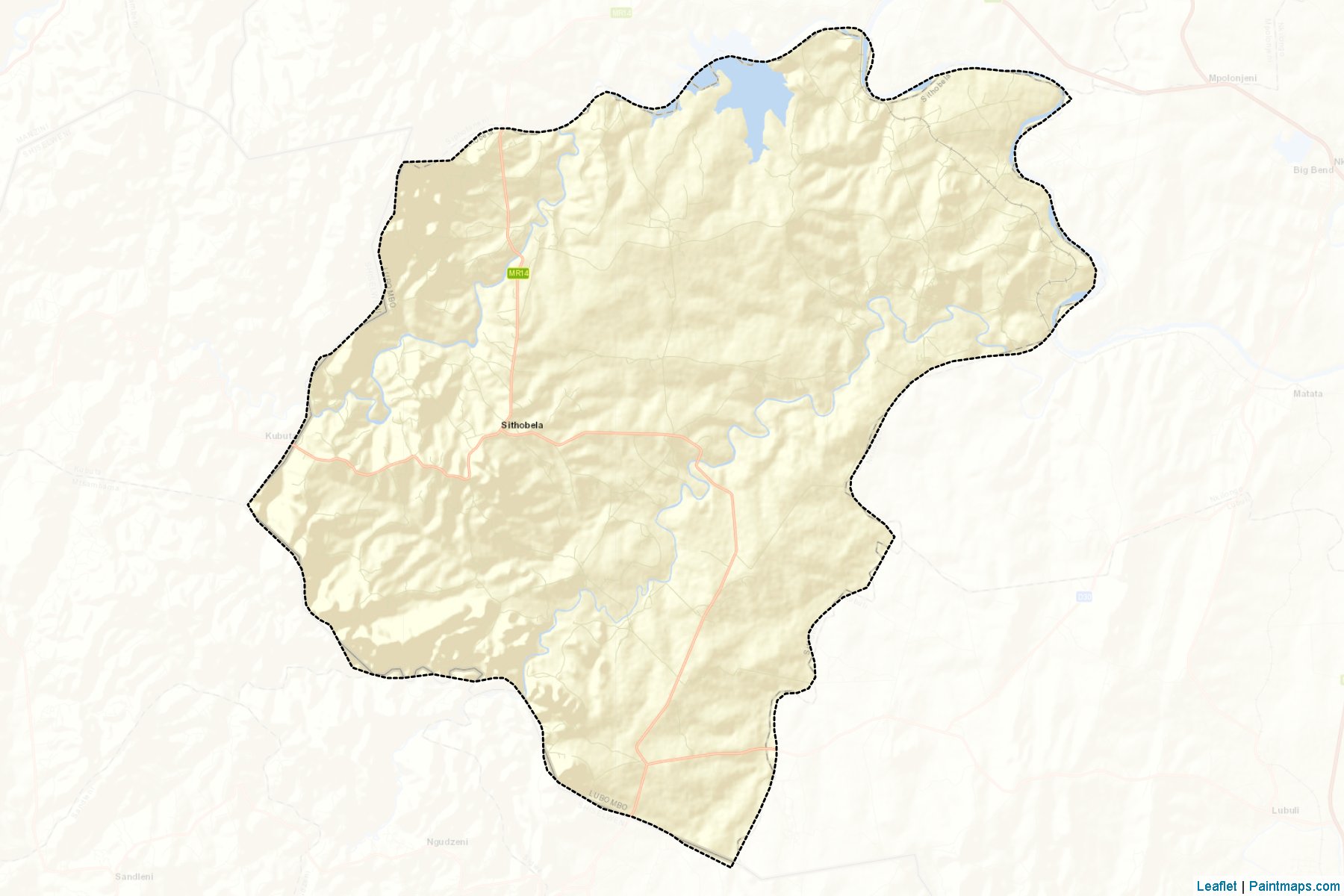 Muestras de recorte de mapas Sithobela (Lubombo)-2