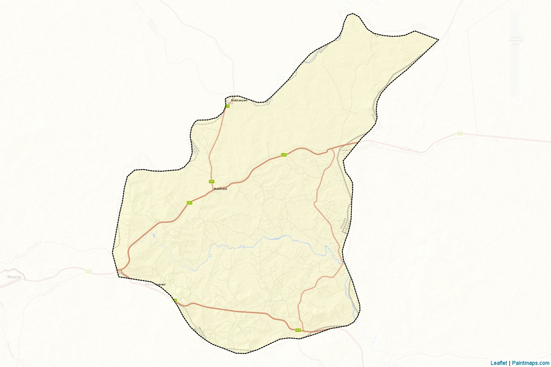 Muestras de recorte de mapas Mafutseni (Manzini)-2