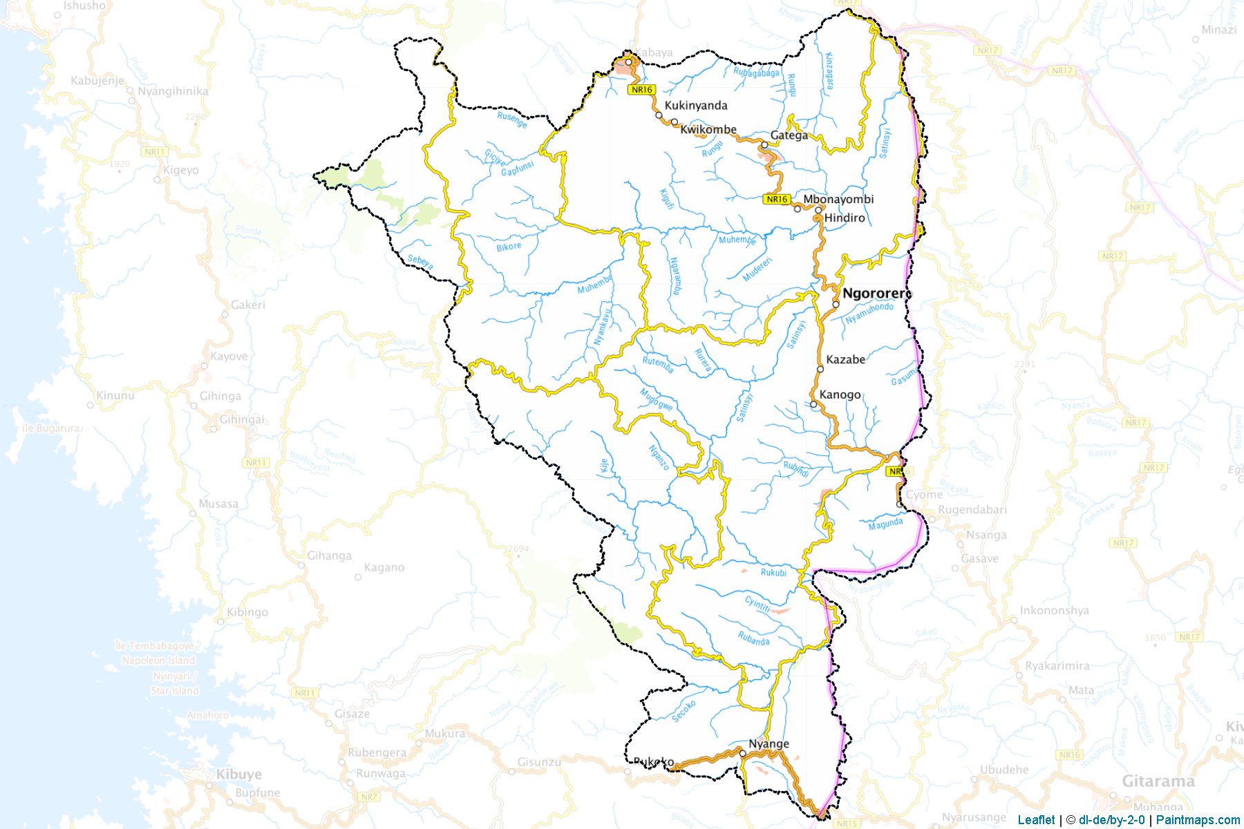 Ngororero (Western) Map Cropping Samples-1