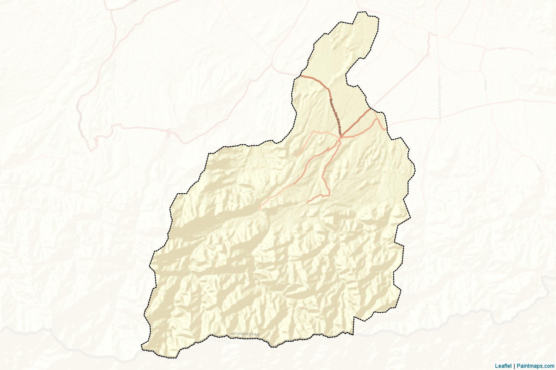 Muestras de recorte de mapas Acheen (Nangarhar)-2