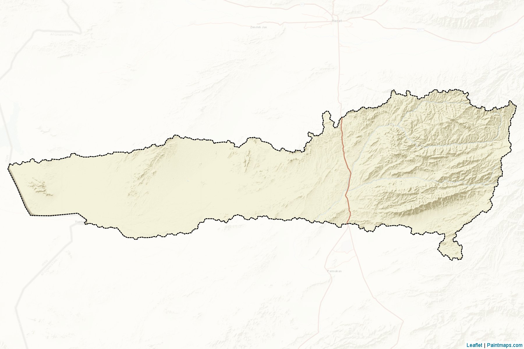 Adraskan (Herat) Map Cropping Samples-2