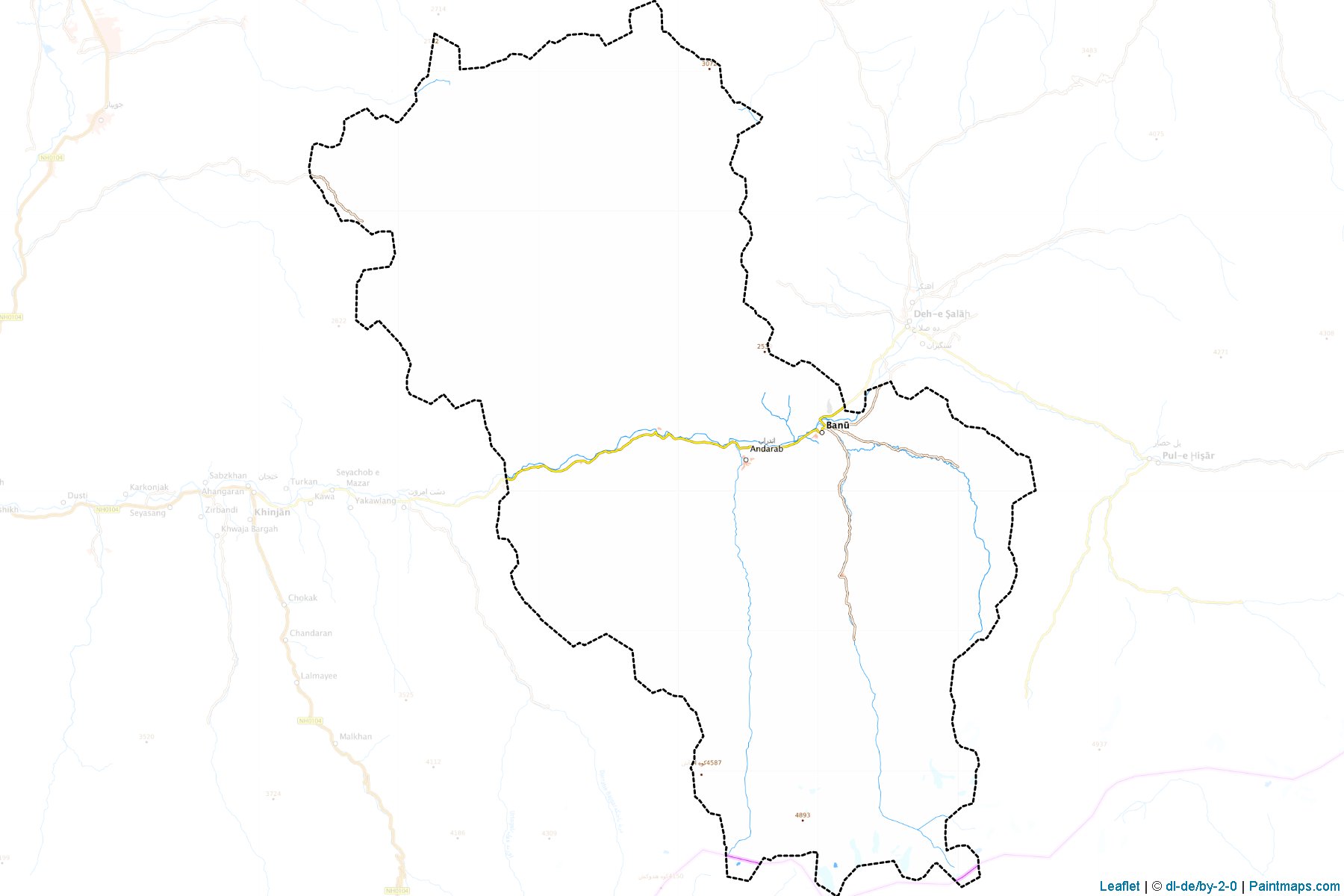 Andarab (Baghlan) Map Cropping Samples-1