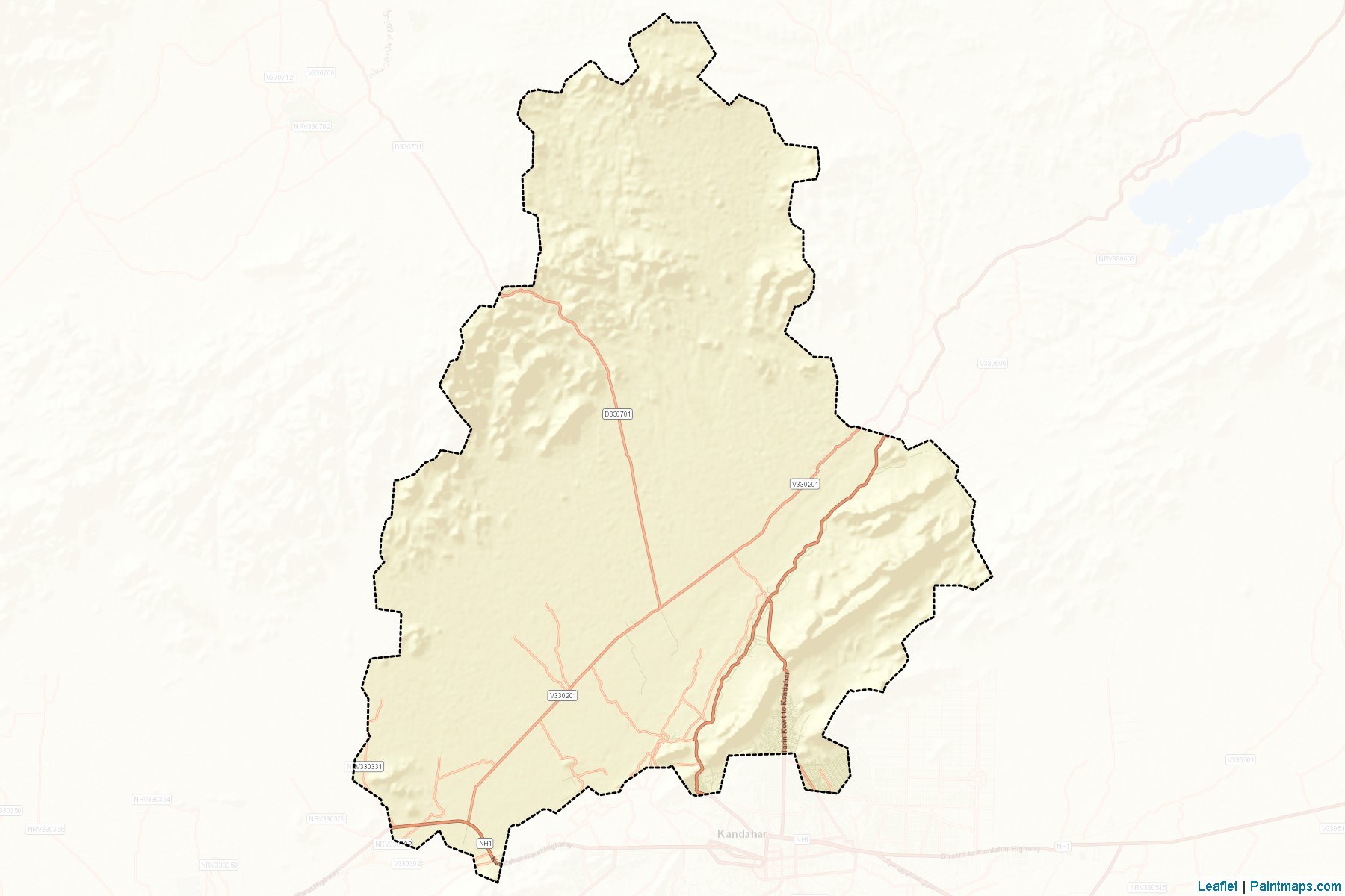 Arghandab (Kandahar) Map Cropping Samples-2