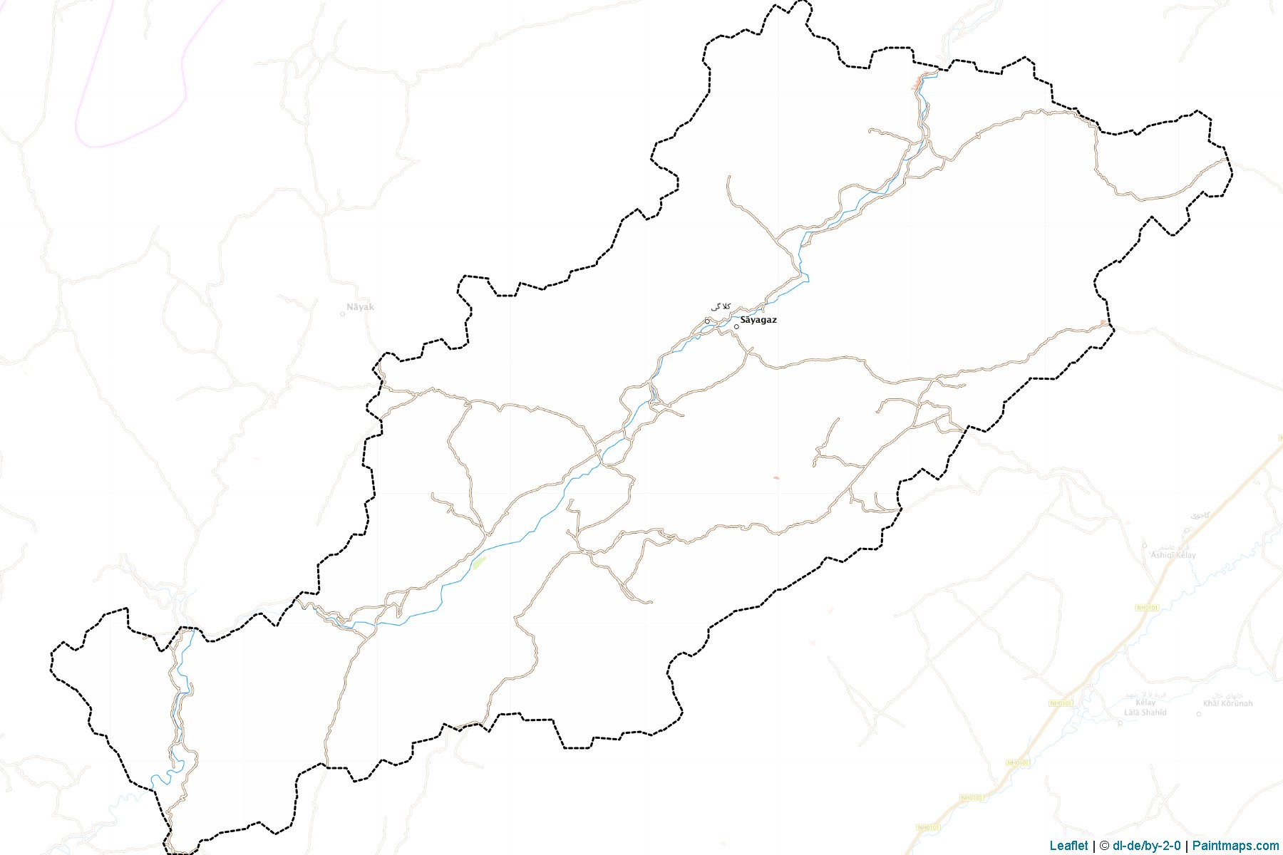 Arghandab (Zabol) Map Cropping Samples-1