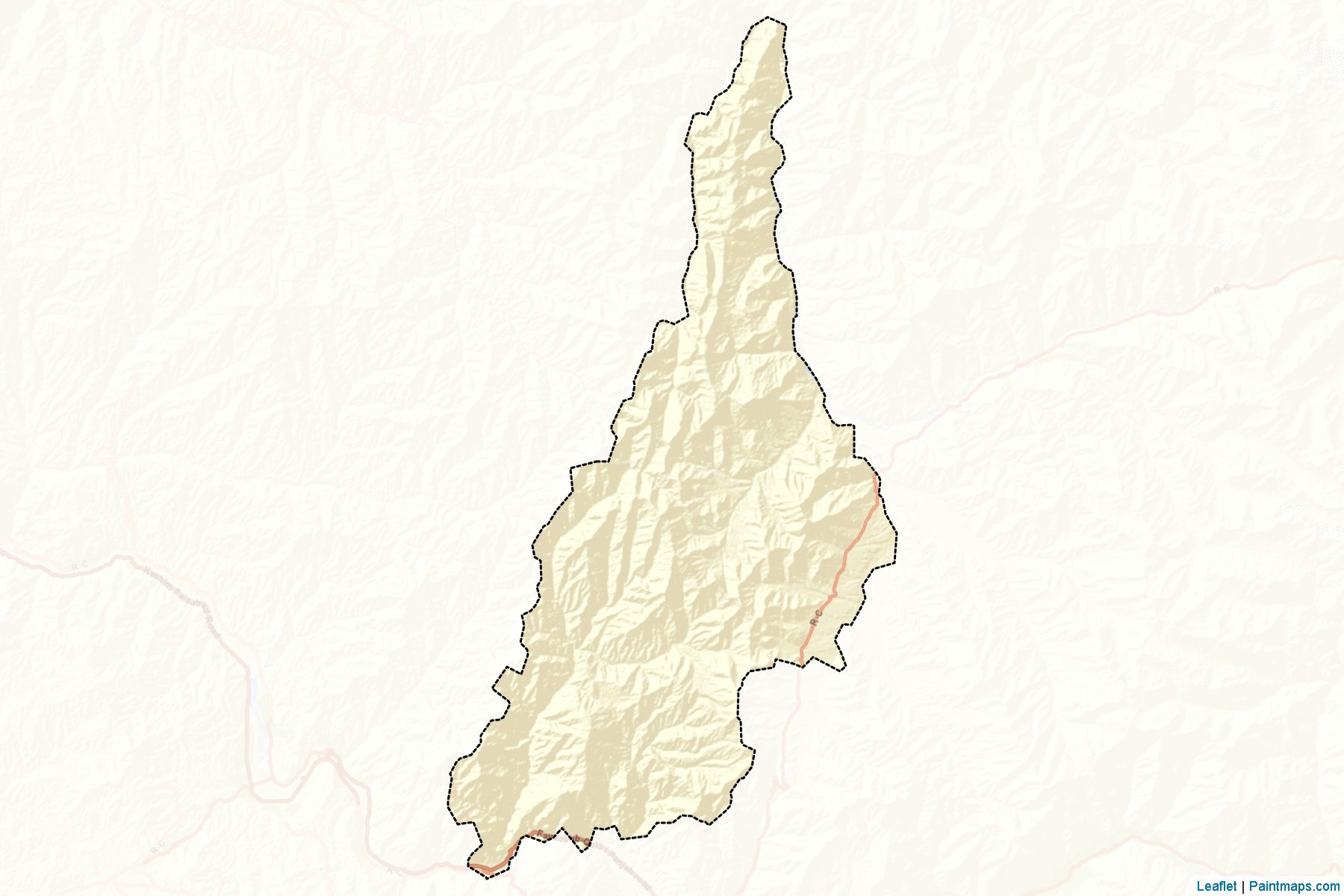 Arghanj Khwa (Badakhshan) Map Cropping Samples-2